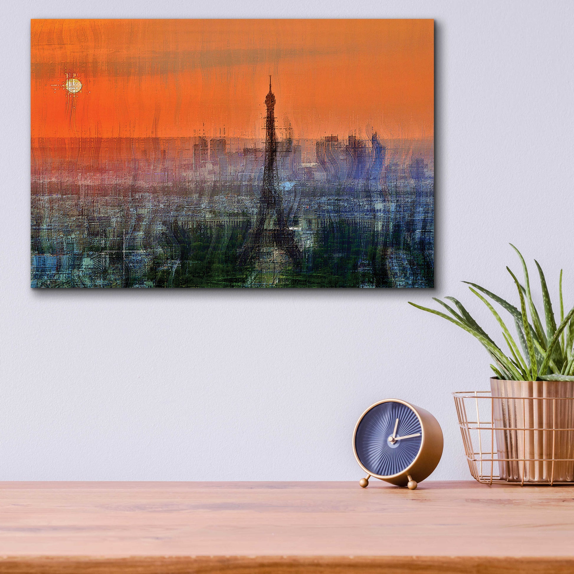 Epic Art 'paris6' by David Manlove, Acrylic Glass Wall Art,16x12