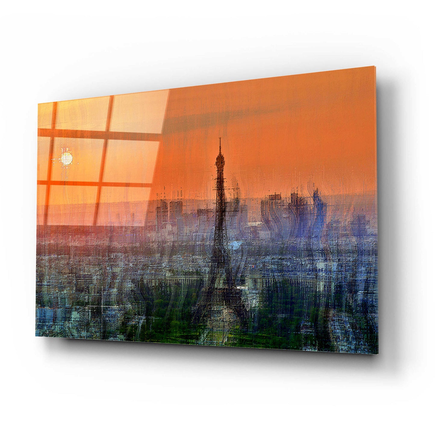 Epic Art 'paris6' by David Manlove, Acrylic Glass Wall Art,24x16