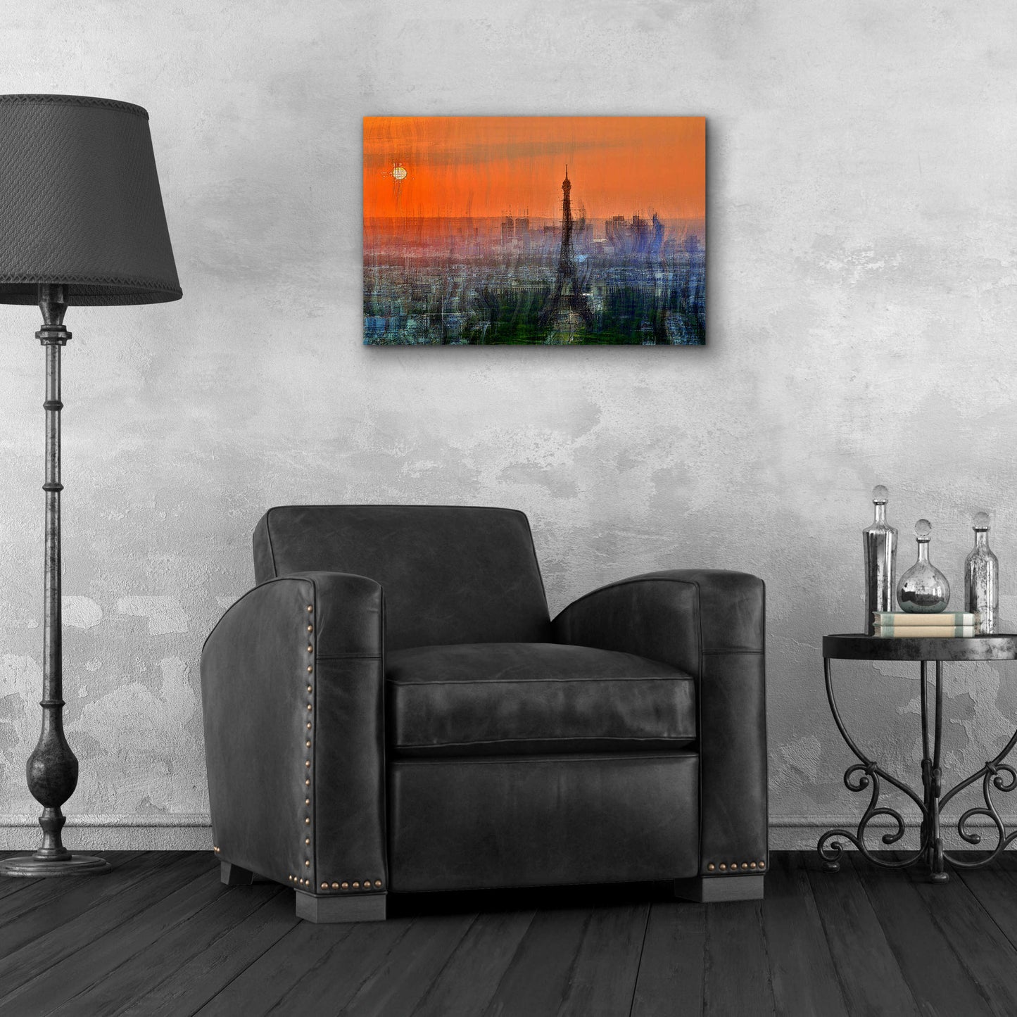 Epic Art 'paris6' by David Manlove, Acrylic Glass Wall Art,24x16