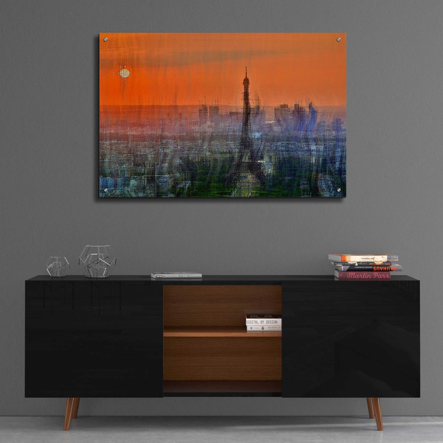 Epic Art 'paris6' by David Manlove, Acrylic Glass Wall Art,36x24