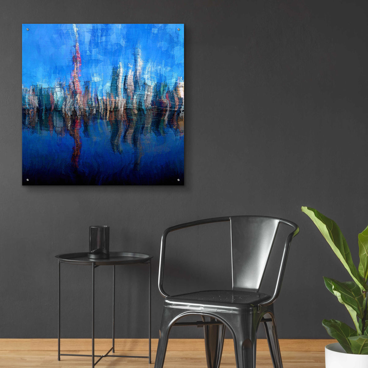 Epic Art 'Shanghai' by David Manlove, Acrylic Glass Wall Art,36x36