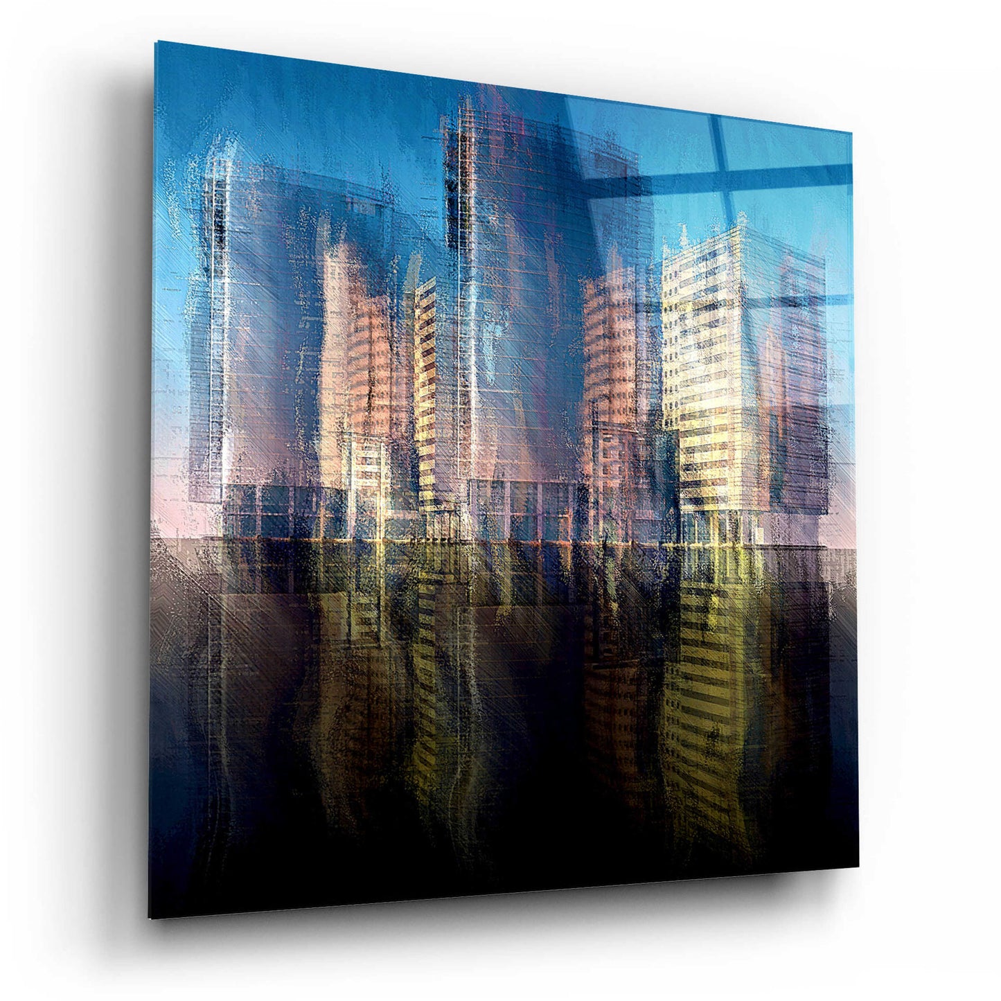 Epic Art 'The Future Is Now' by David Manlove, Acrylic Glass Wall Art,12x12