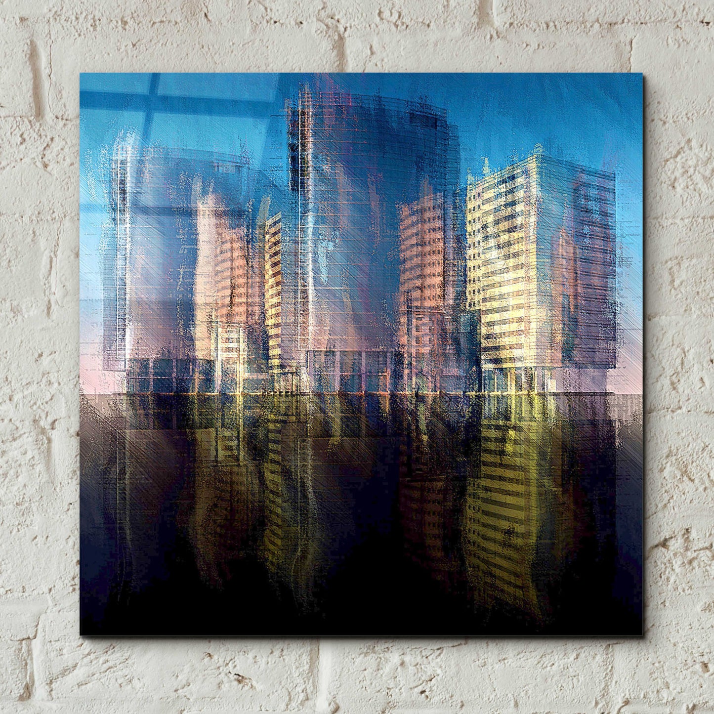 Epic Art 'The Future Is Now' by David Manlove, Acrylic Glass Wall Art,12x12