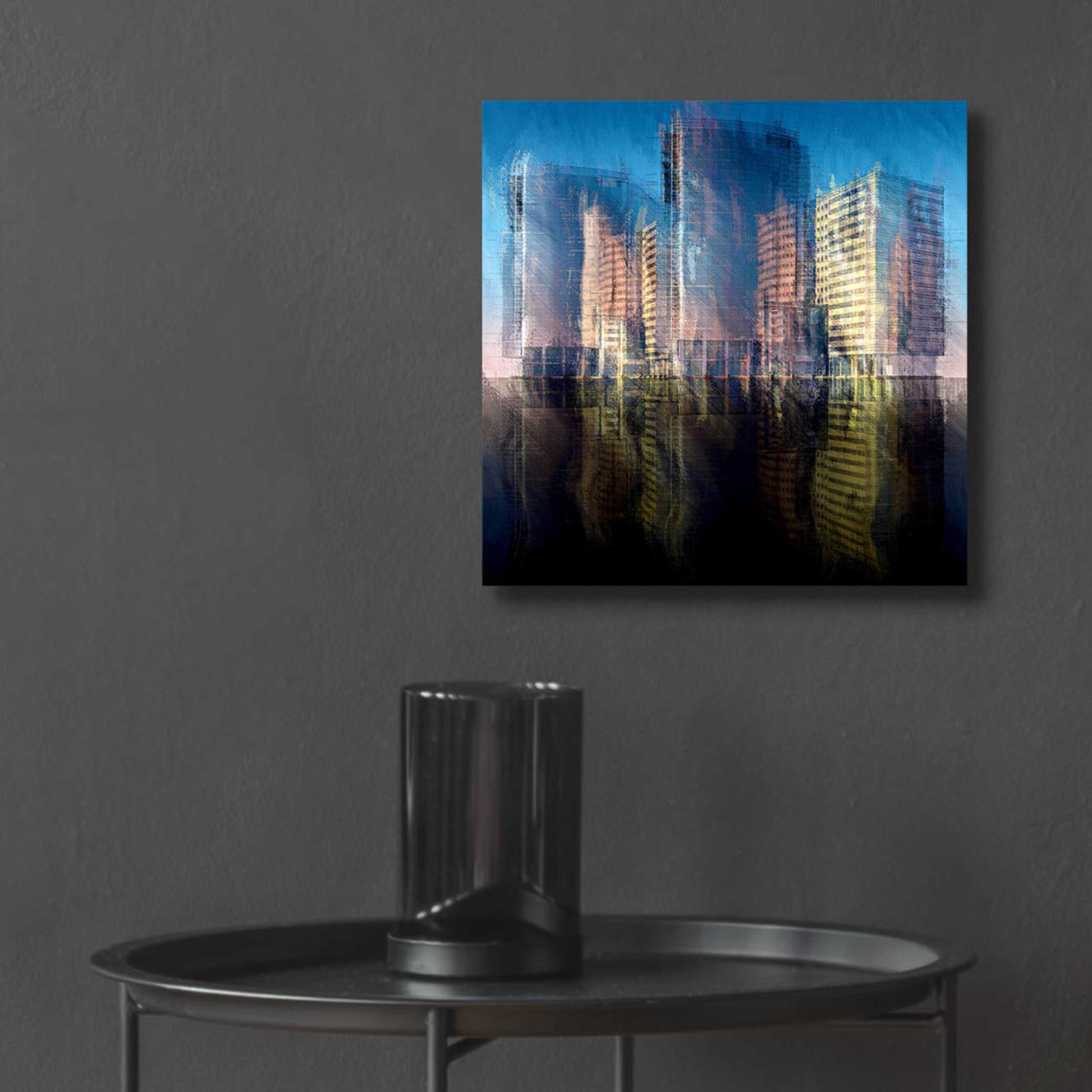 Epic Art 'The Future Is Now' by David Manlove, Acrylic Glass Wall Art,12x12