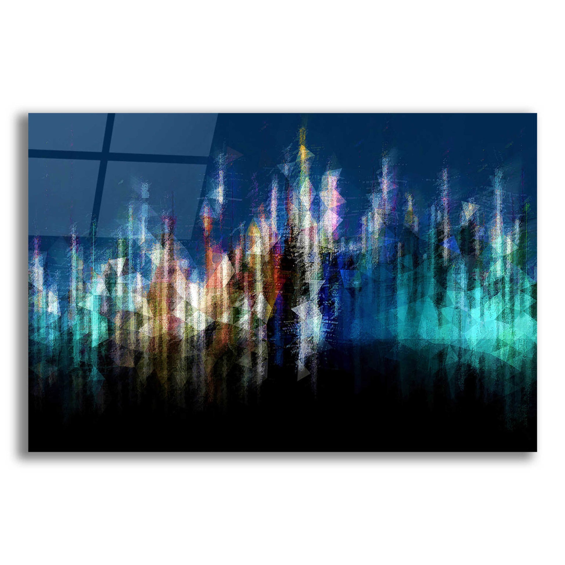 Epic Art 'Dusk B' by David Manlove, Acrylic Glass Wall Art,16x12