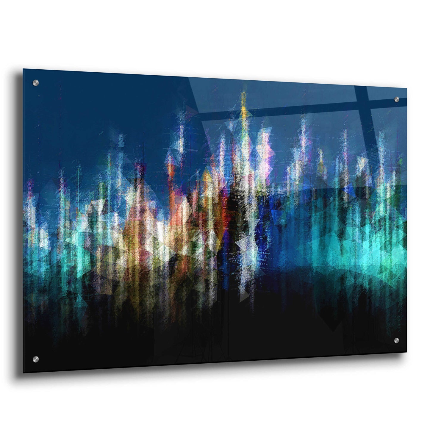 Epic Art 'Dusk B' by David Manlove, Acrylic Glass Wall Art,36x24