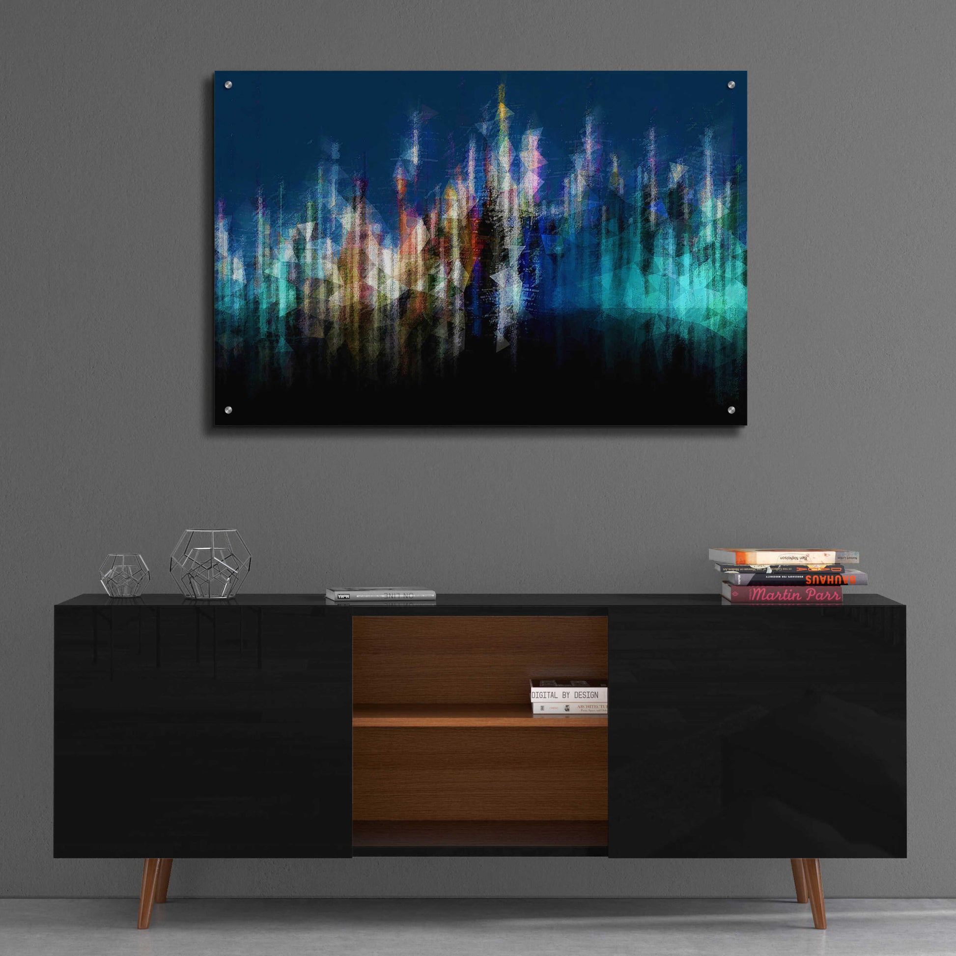 Epic Art 'Dusk B' by David Manlove, Acrylic Glass Wall Art,36x24