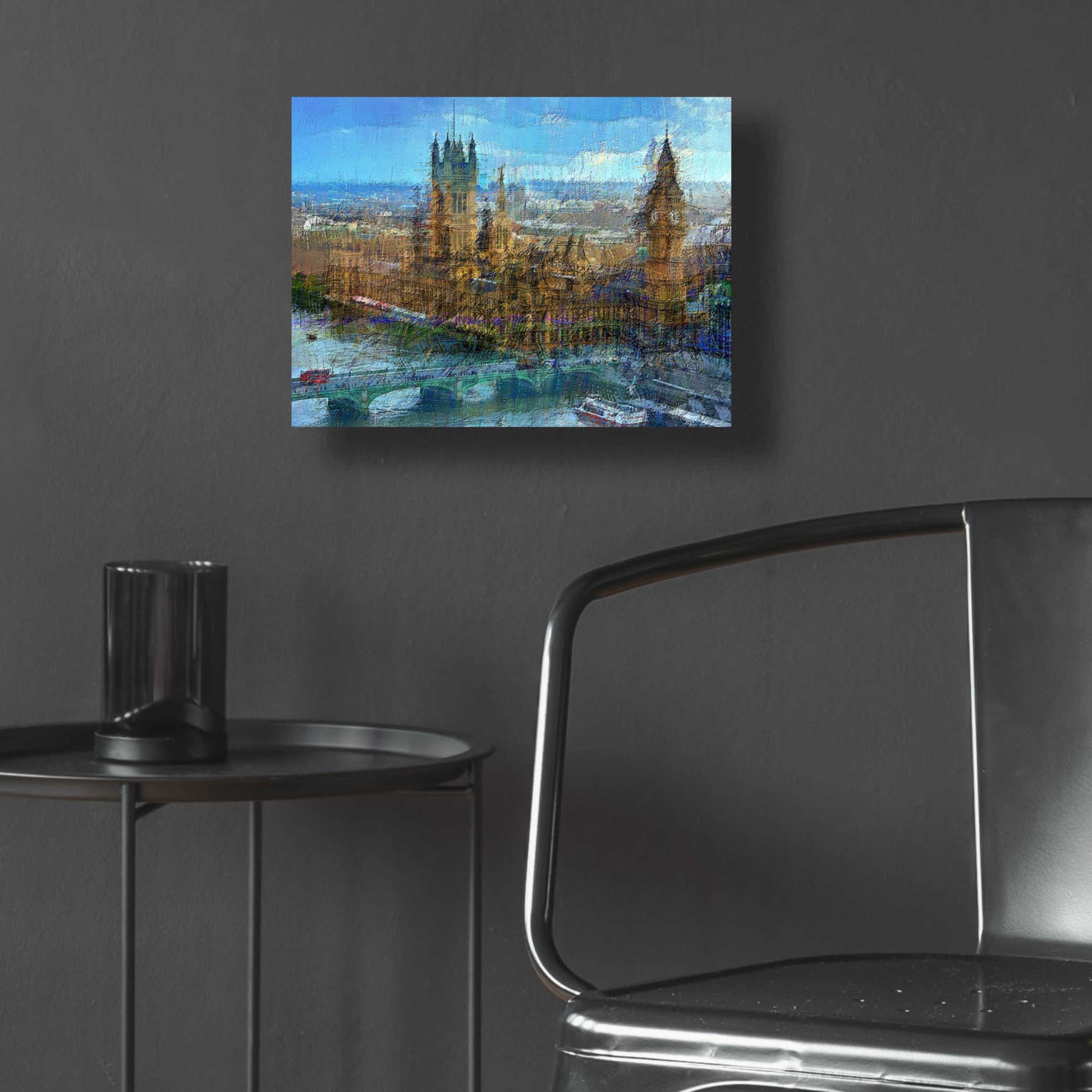 Epic Art 'Westminster A' by David Manlove, Acrylic Glass Wall Art,16x12