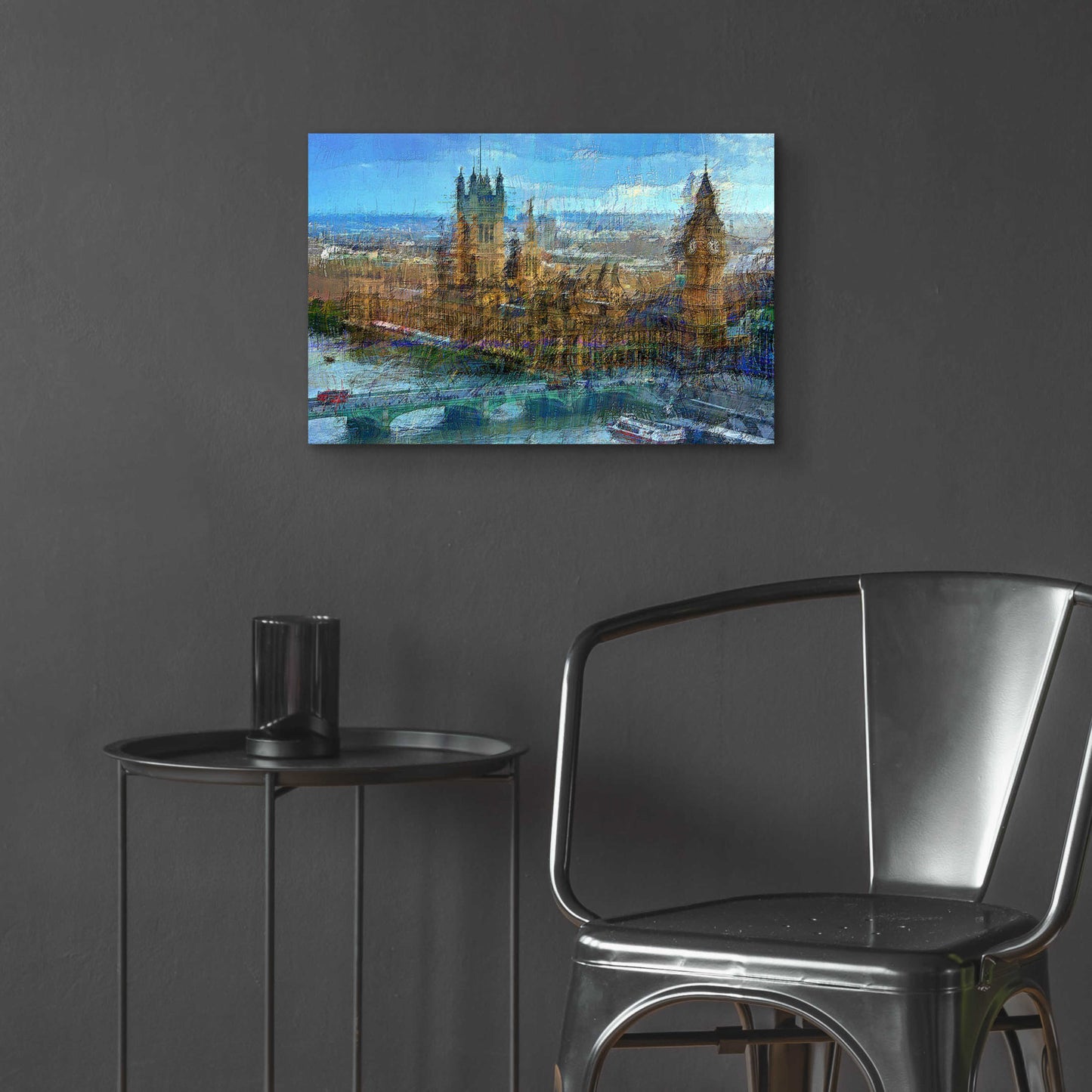 Epic Art 'Westminster A' by David Manlove, Acrylic Glass Wall Art,24x16