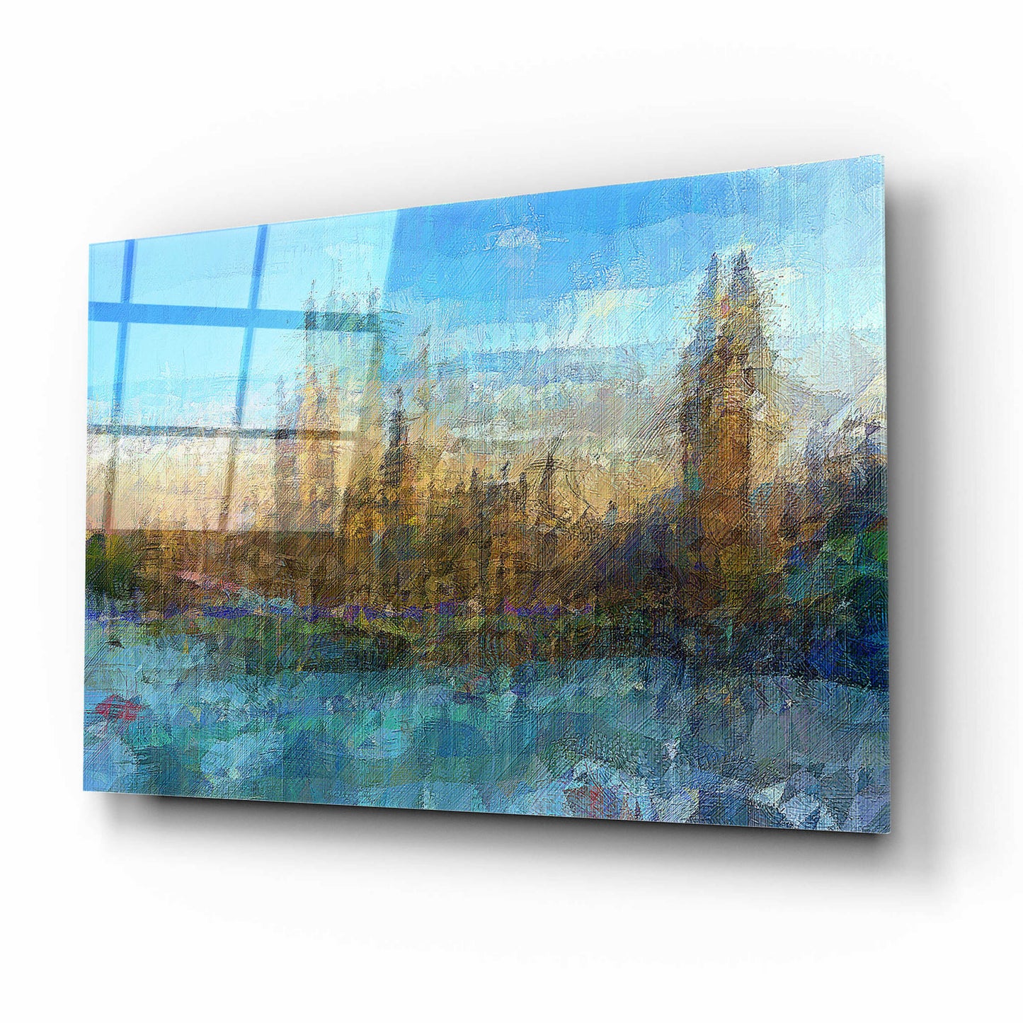 Epic Art 'Westminster B' by David Manlove, Acrylic Glass Wall Art,16x12