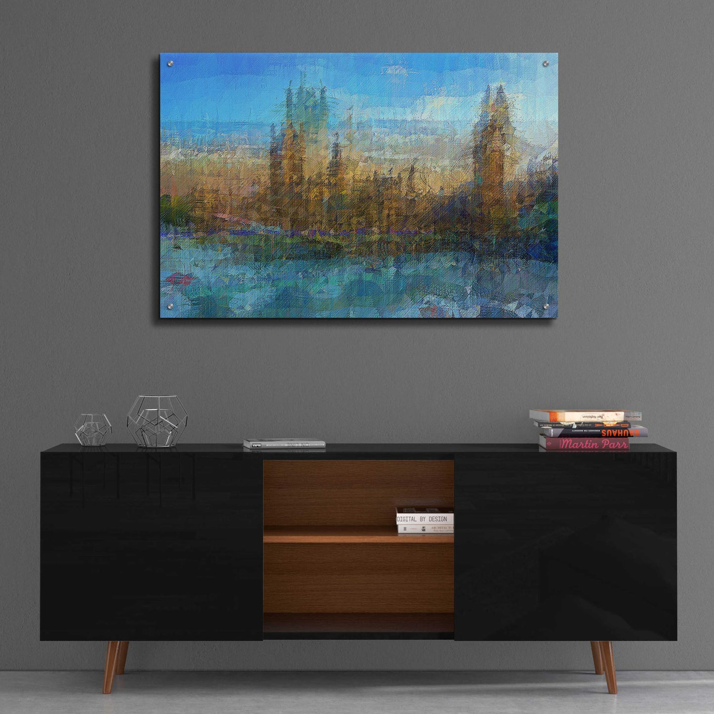 Epic Art 'Westminster B' by David Manlove, Acrylic Glass Wall Art,36x24