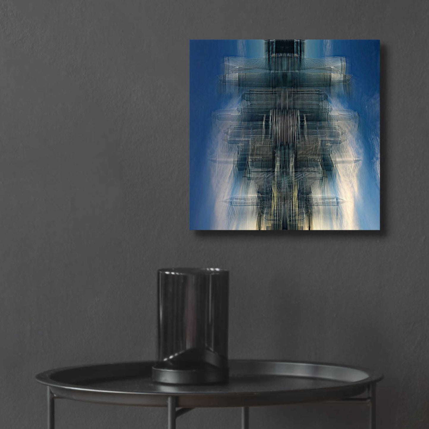 Epic Art 'Living Space Station' by David Manlove, Acrylic Glass Wall Art,12x12