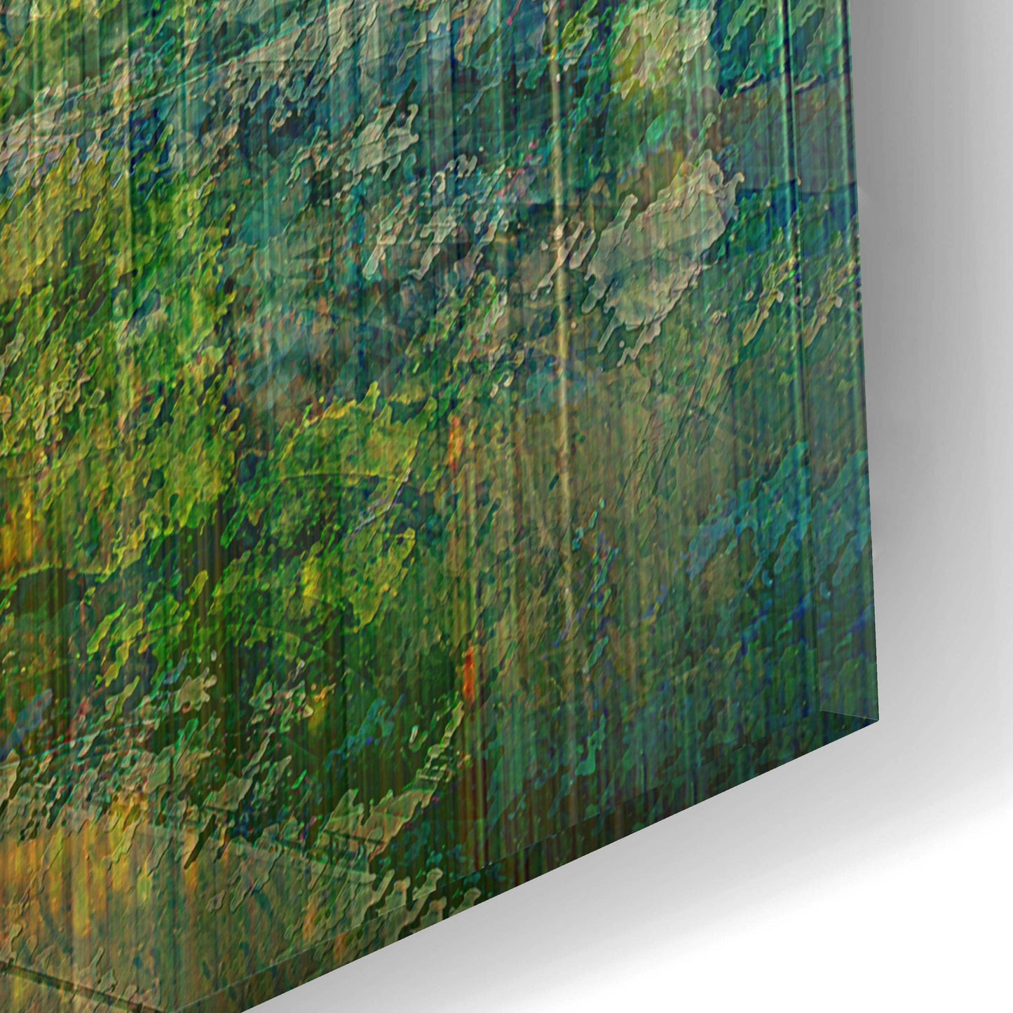 Epic Art 'Emerald City' by David Manlove, Acrylic Glass Wall Art,16x12