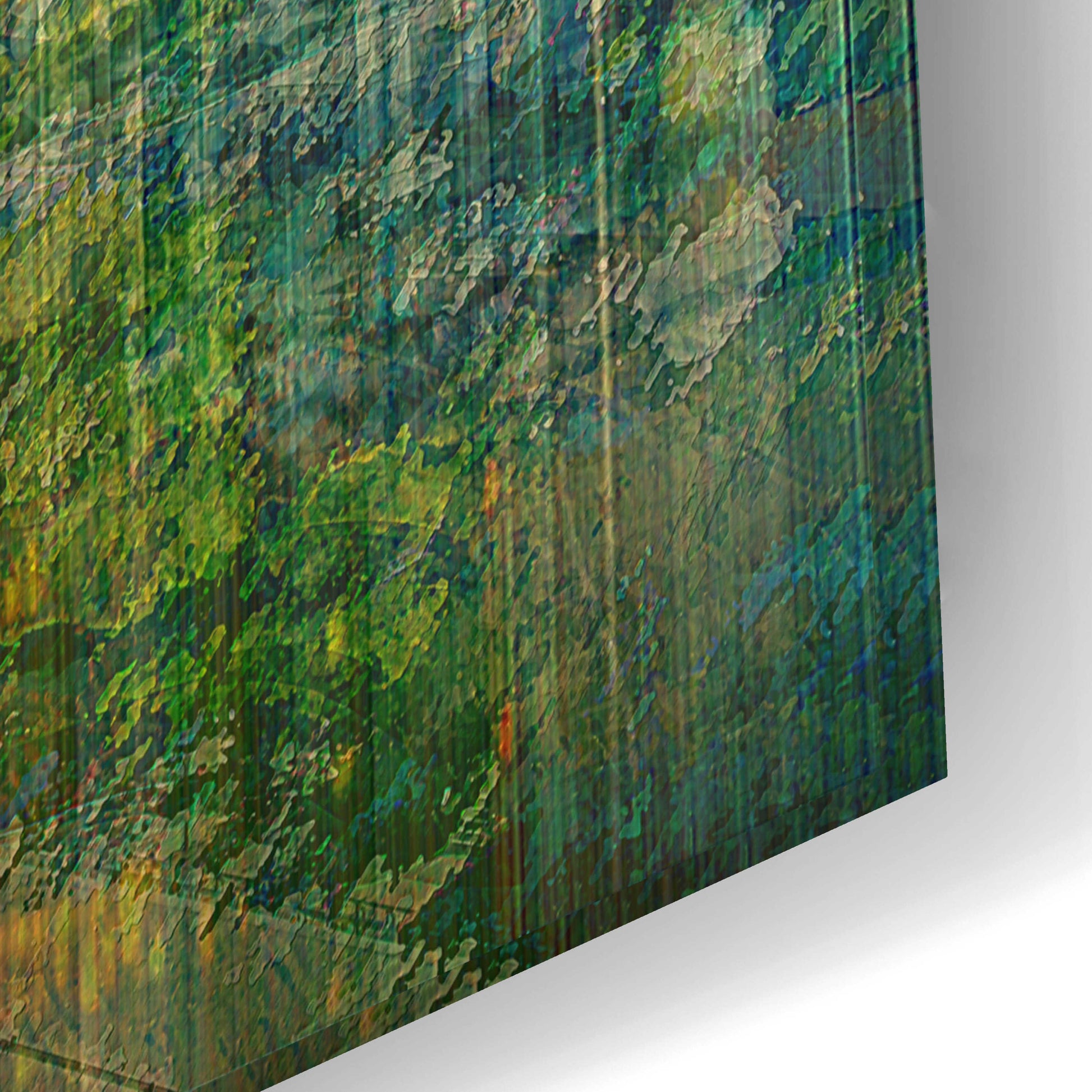 Epic Art 'Emerald City' by David Manlove, Acrylic Glass Wall Art,24x16