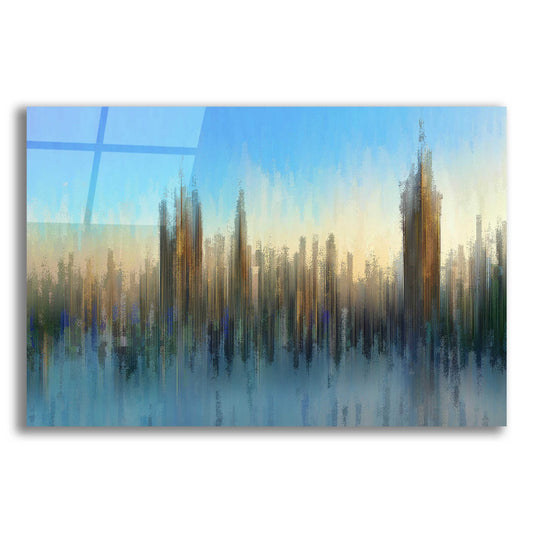 Epic Art 'PixelWestminster' by David Manlove, Acrylic Glass Wall Art