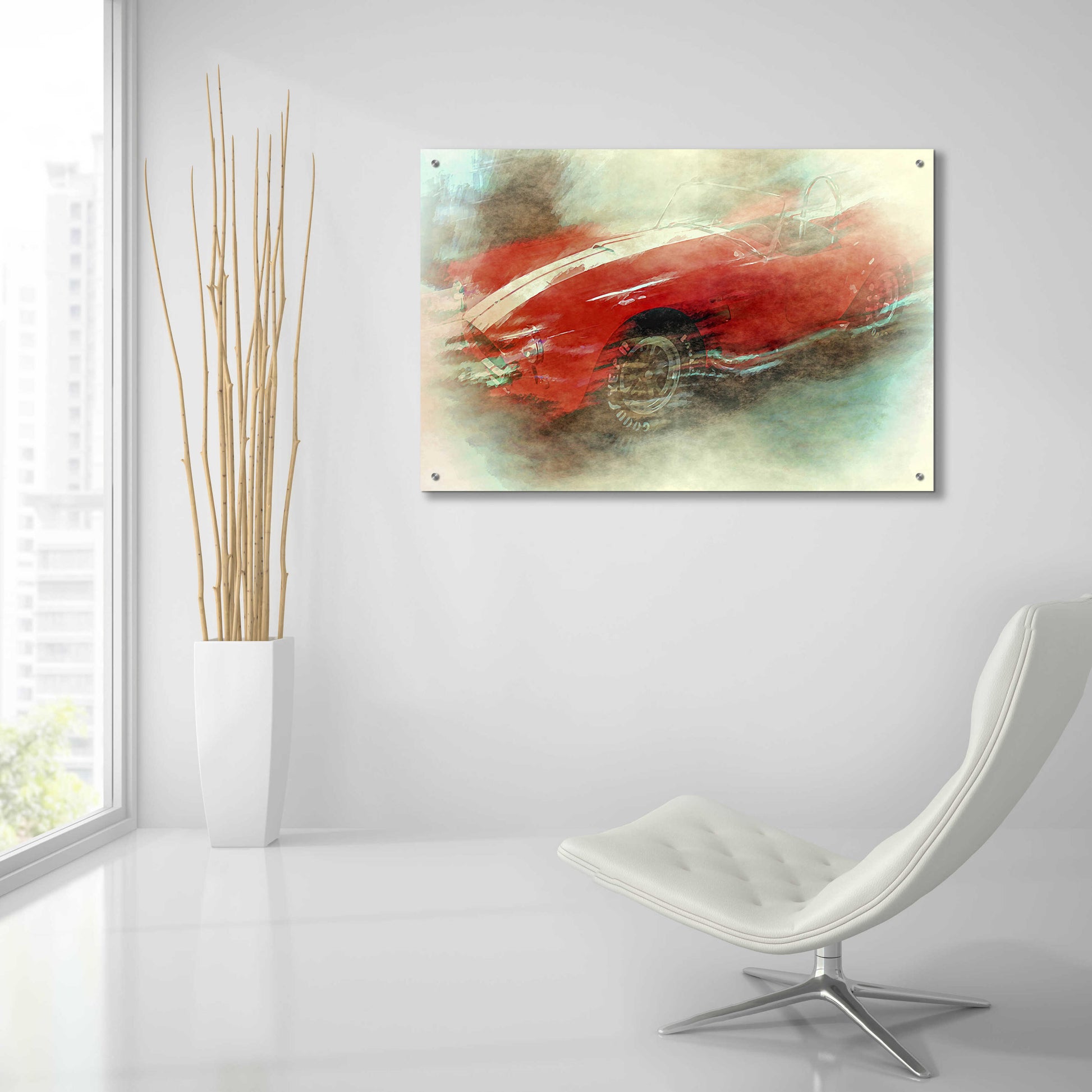 Epic Art 'Cobra Fog' by David Manlove, Acrylic Glass Wall Art,36x24