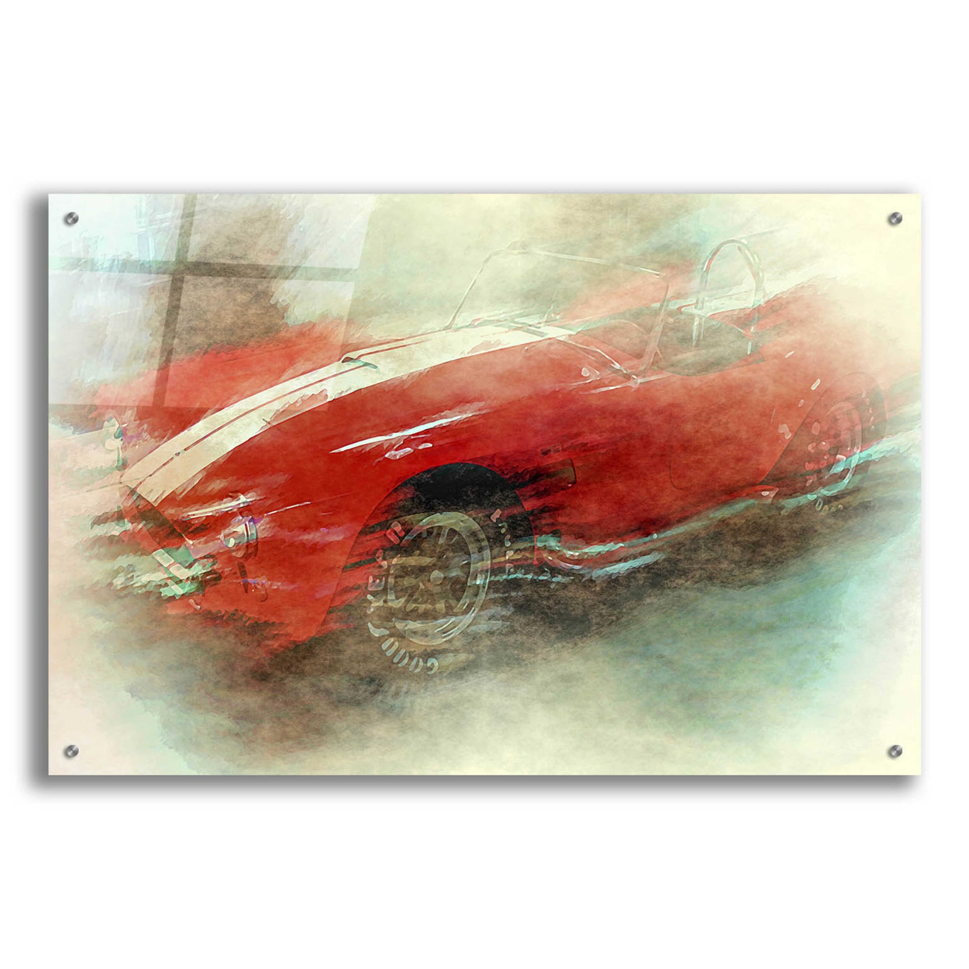 Epic Art 'Cobra Fog' by David Manlove, Acrylic Glass Wall Art,36x24