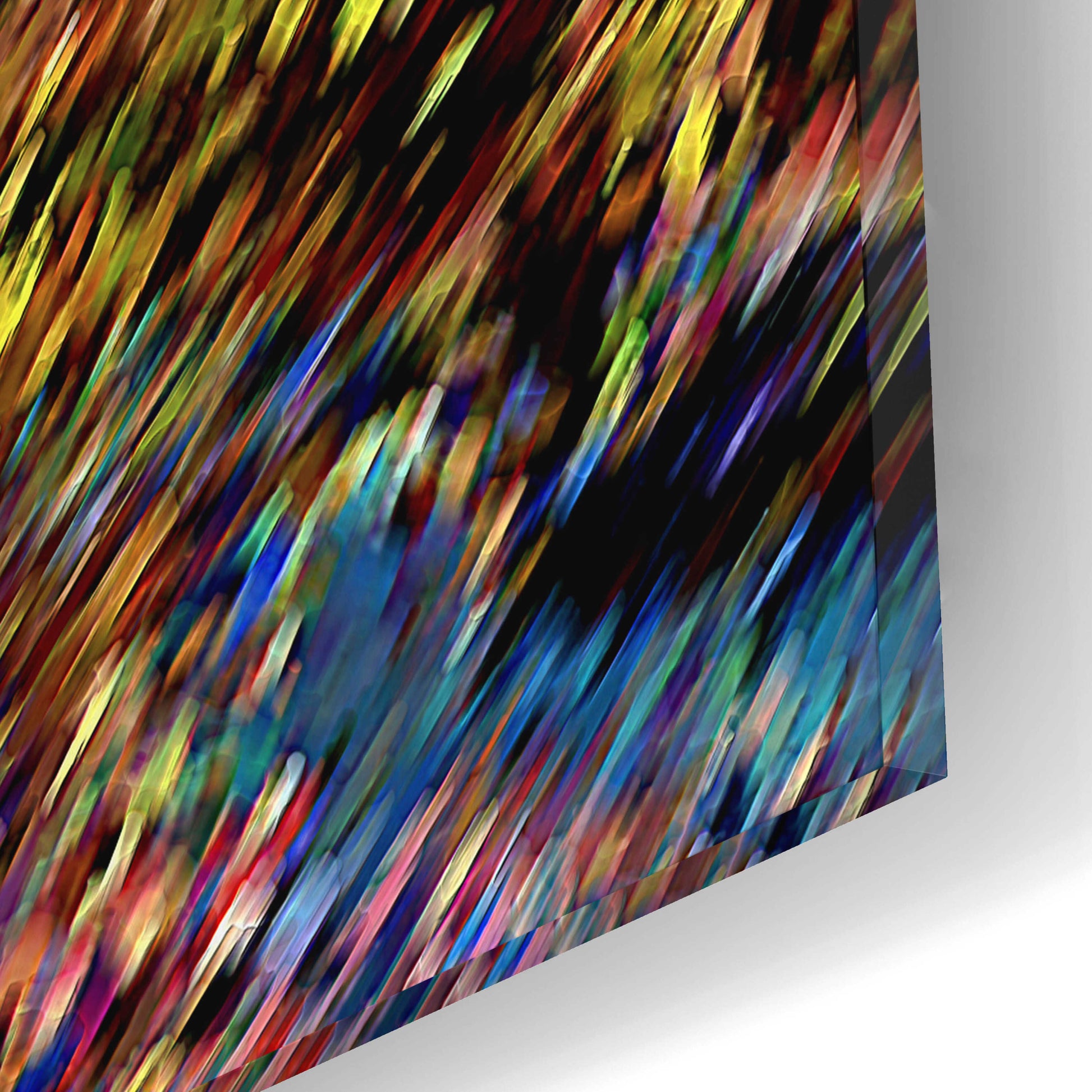 Epic Art 'Seine River Abstract' by David Manlove, Acrylic Glass Wall Art,16x12