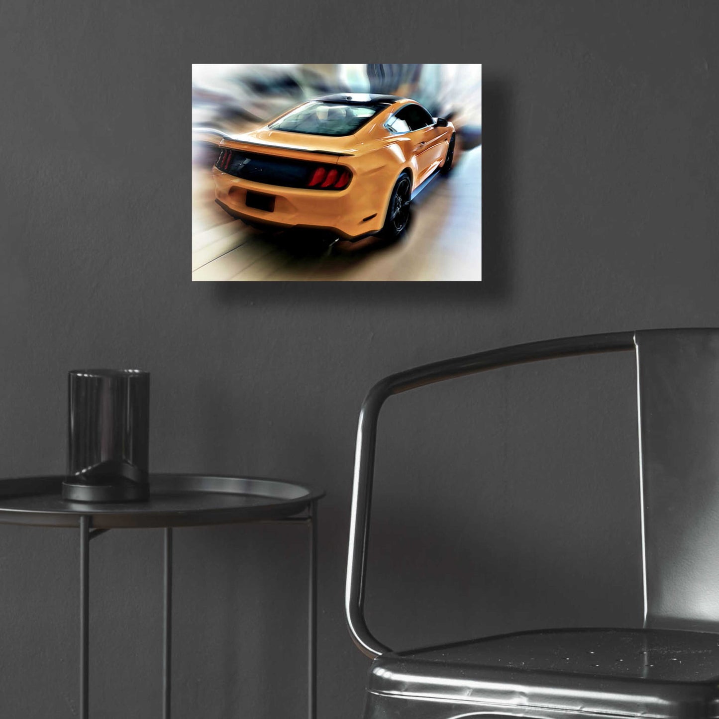 Epic Art 'Mustang GT' by David Manlove, Acrylic Glass Wall Art,16x12