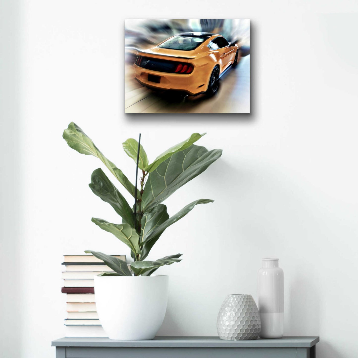 Epic Art 'Mustang GT' by David Manlove, Acrylic Glass Wall Art,16x12