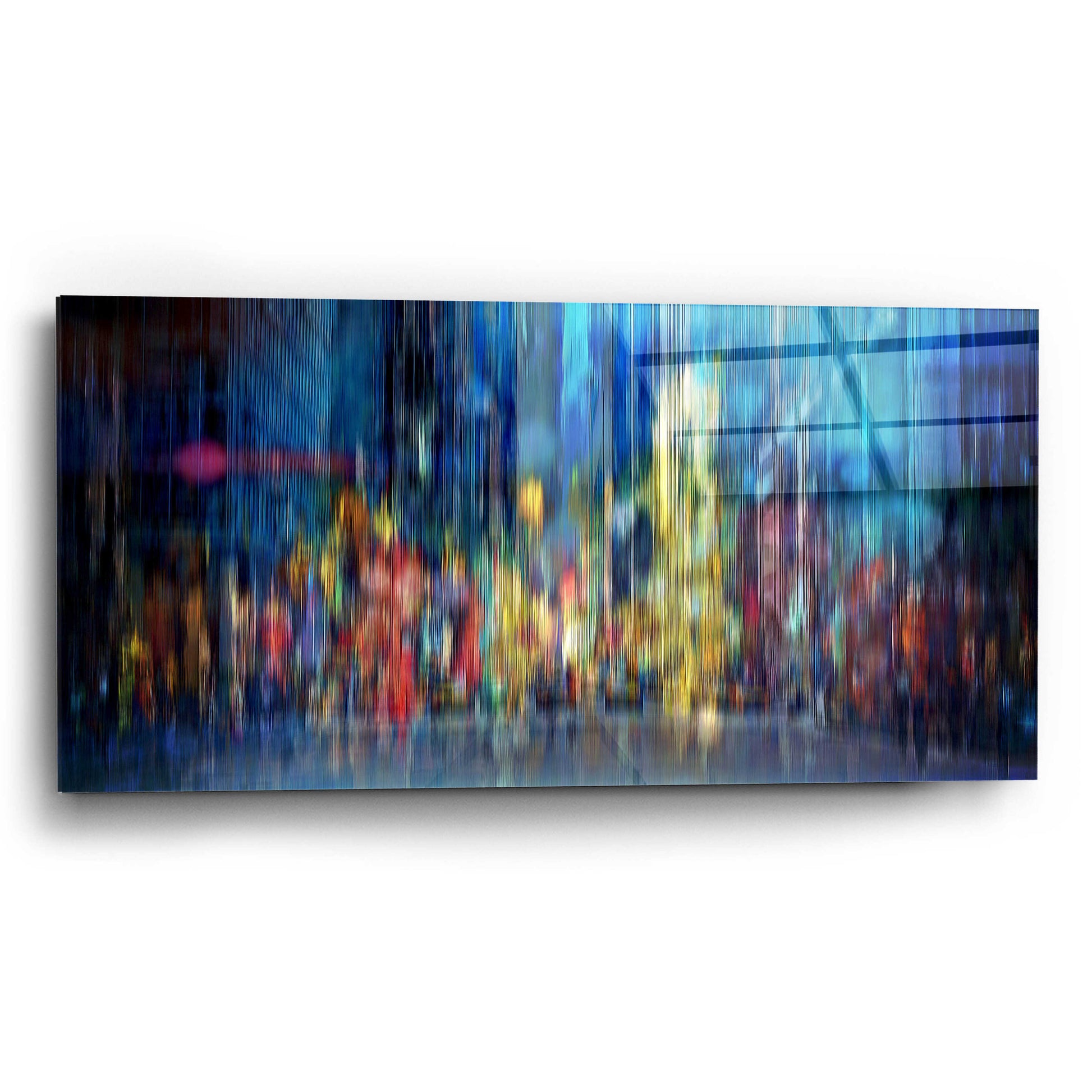 Epic Art 'A Blur of Memories' by David Manlove, Acrylic Glass Wall Art,24x12