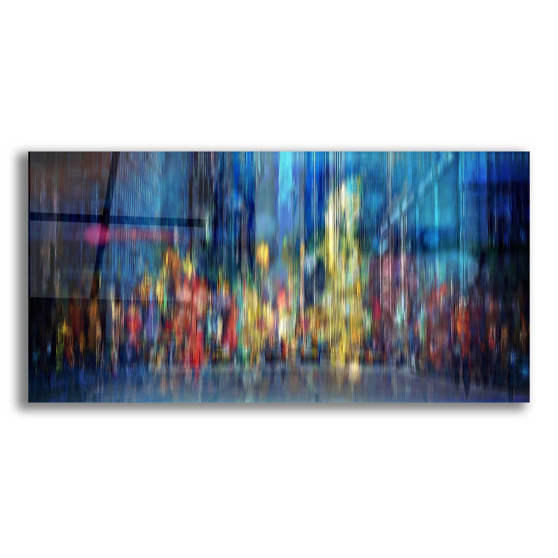 Epic Art 'A Blur of Memories' by David Manlove, Acrylic Glass Wall Art,24x12