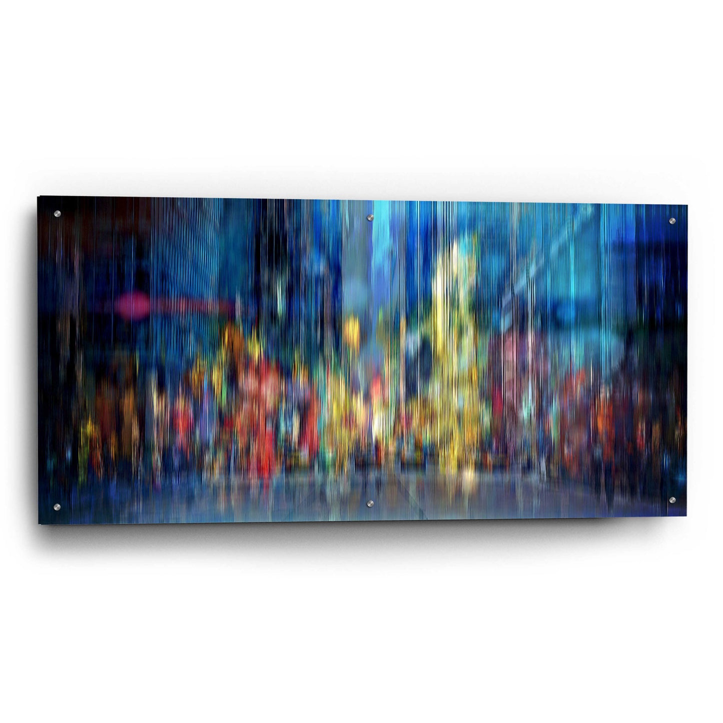 Epic Art 'A Blur of Memories' by David Manlove, Acrylic Glass Wall Art,48x24