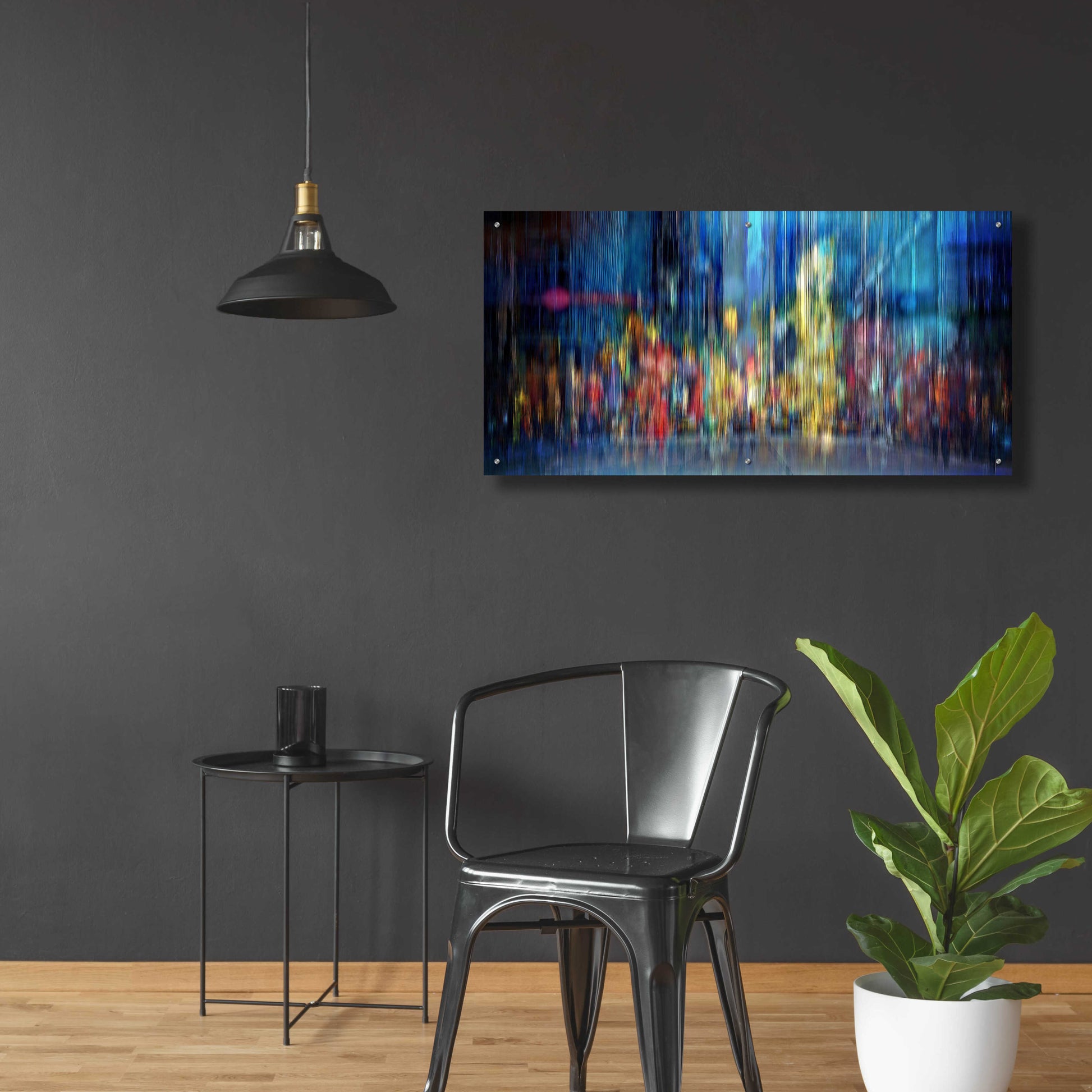 Epic Art 'A Blur of Memories' by David Manlove, Acrylic Glass Wall Art,48x24