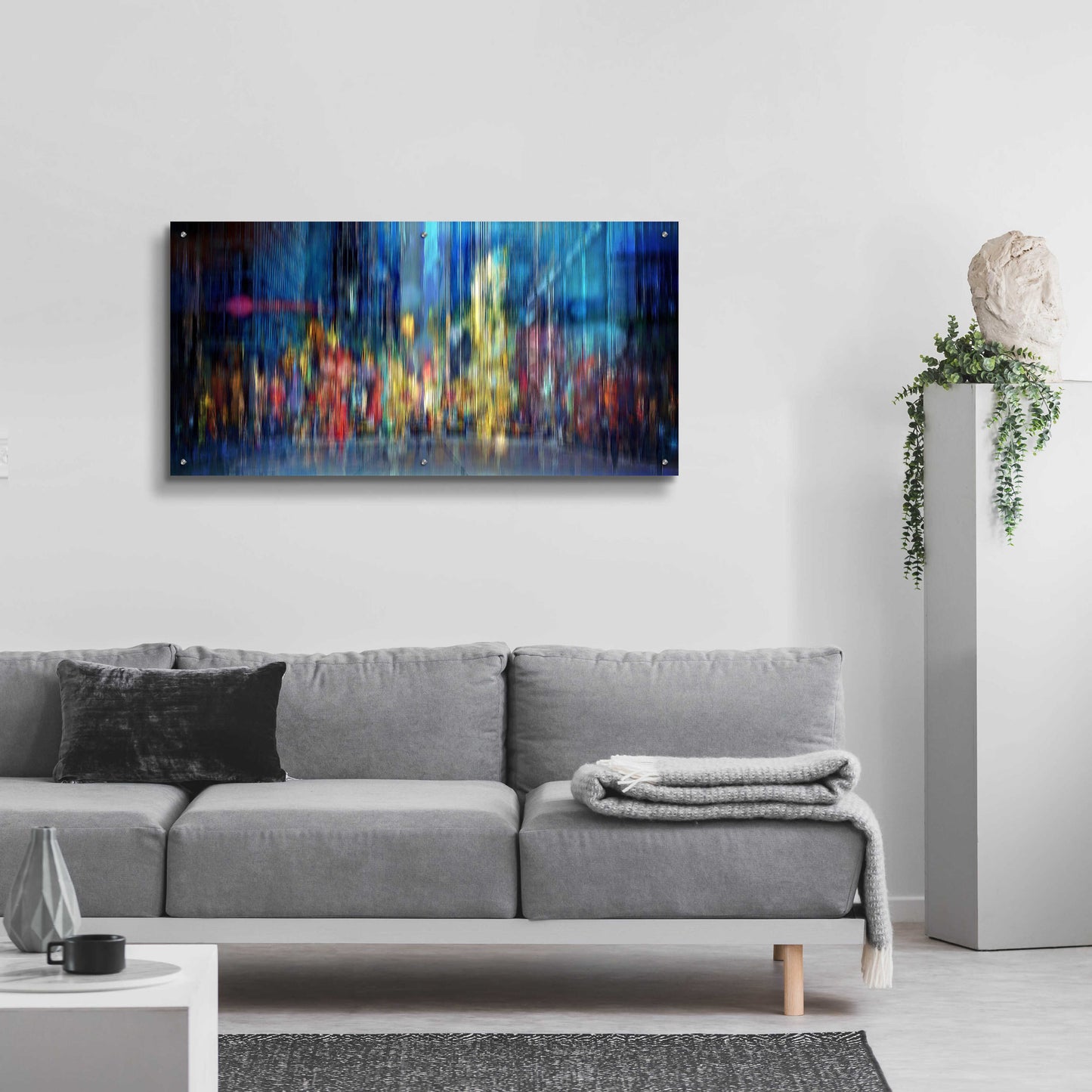 Epic Art 'A Blur of Memories' by David Manlove, Acrylic Glass Wall Art,48x24