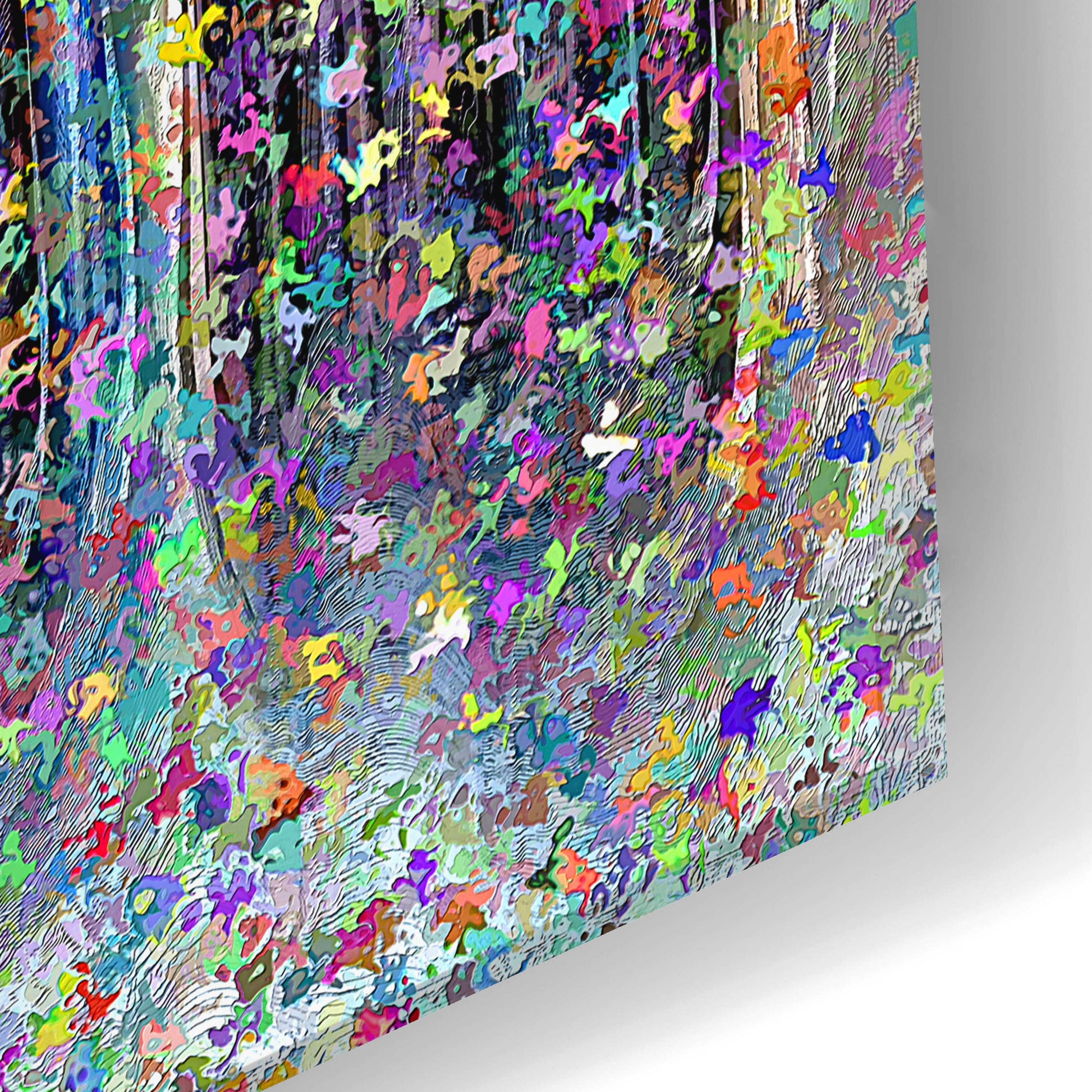 Epic Art 'Enchanted Forest' by David Manlove, Acrylic Glass Wall Art,24x12