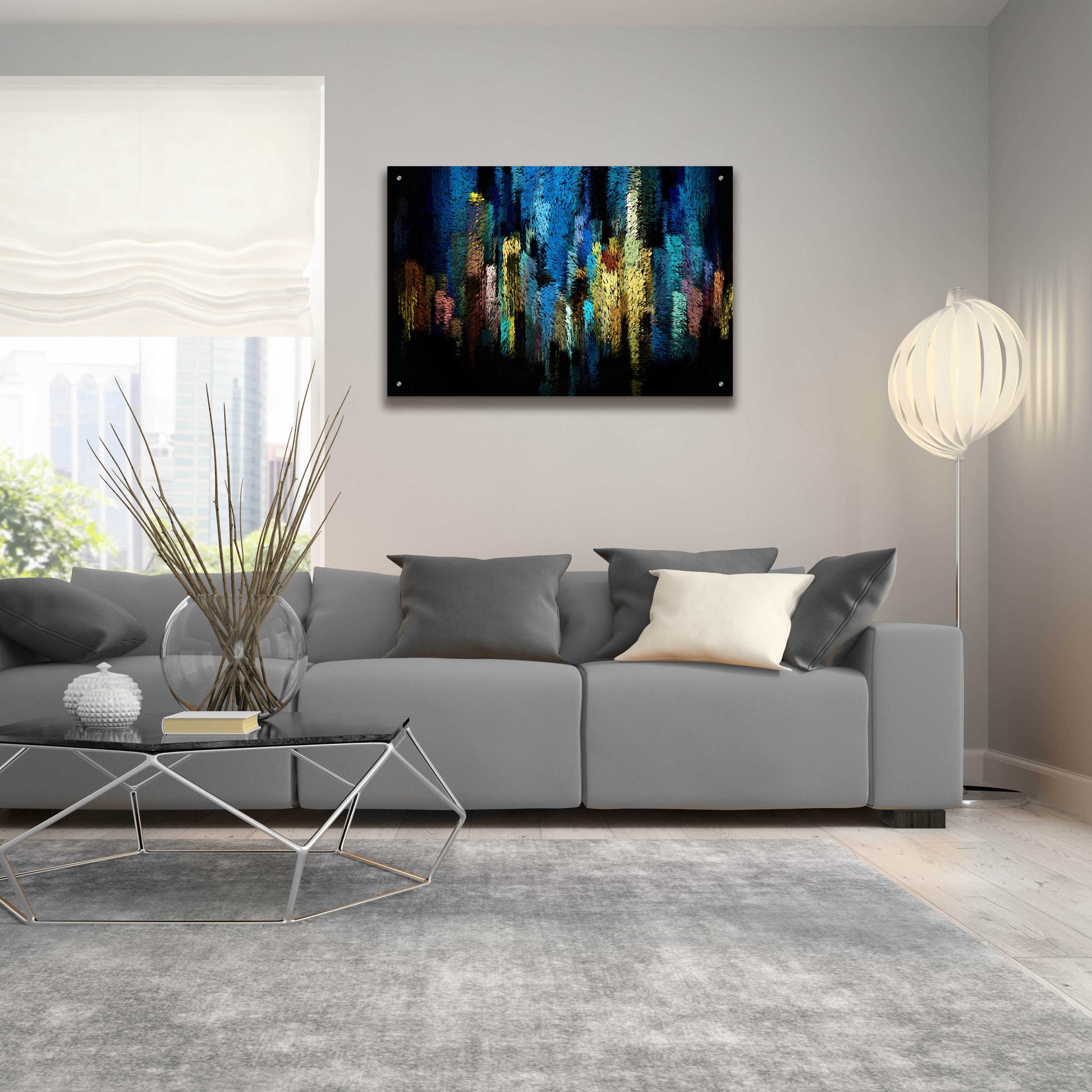 Epic Art 'Atlantis' by David Manlove, Acrylic Glass Wall Art,36x24