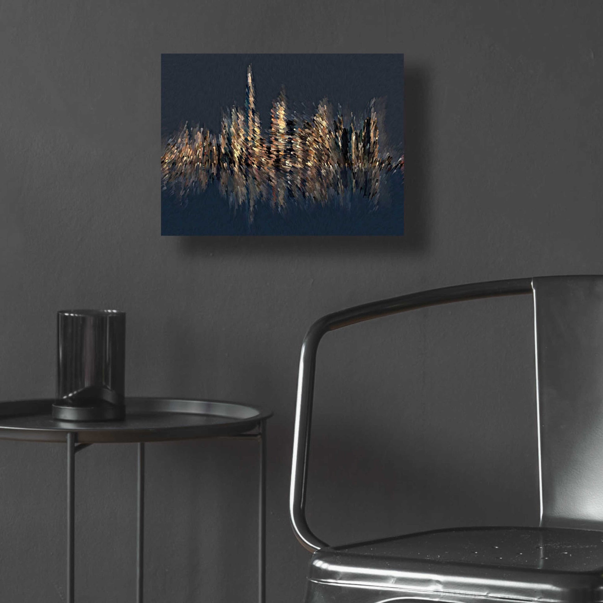 Epic Art 'New York Splash' by David Manlove, Acrylic Glass Wall Art,16x12