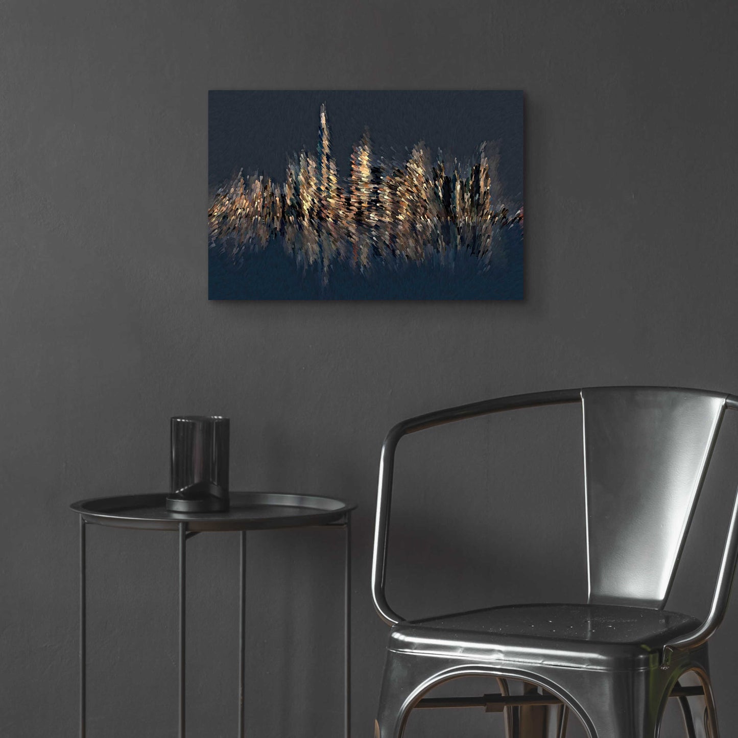 Epic Art 'New York Splash' by David Manlove, Acrylic Glass Wall Art,24x16