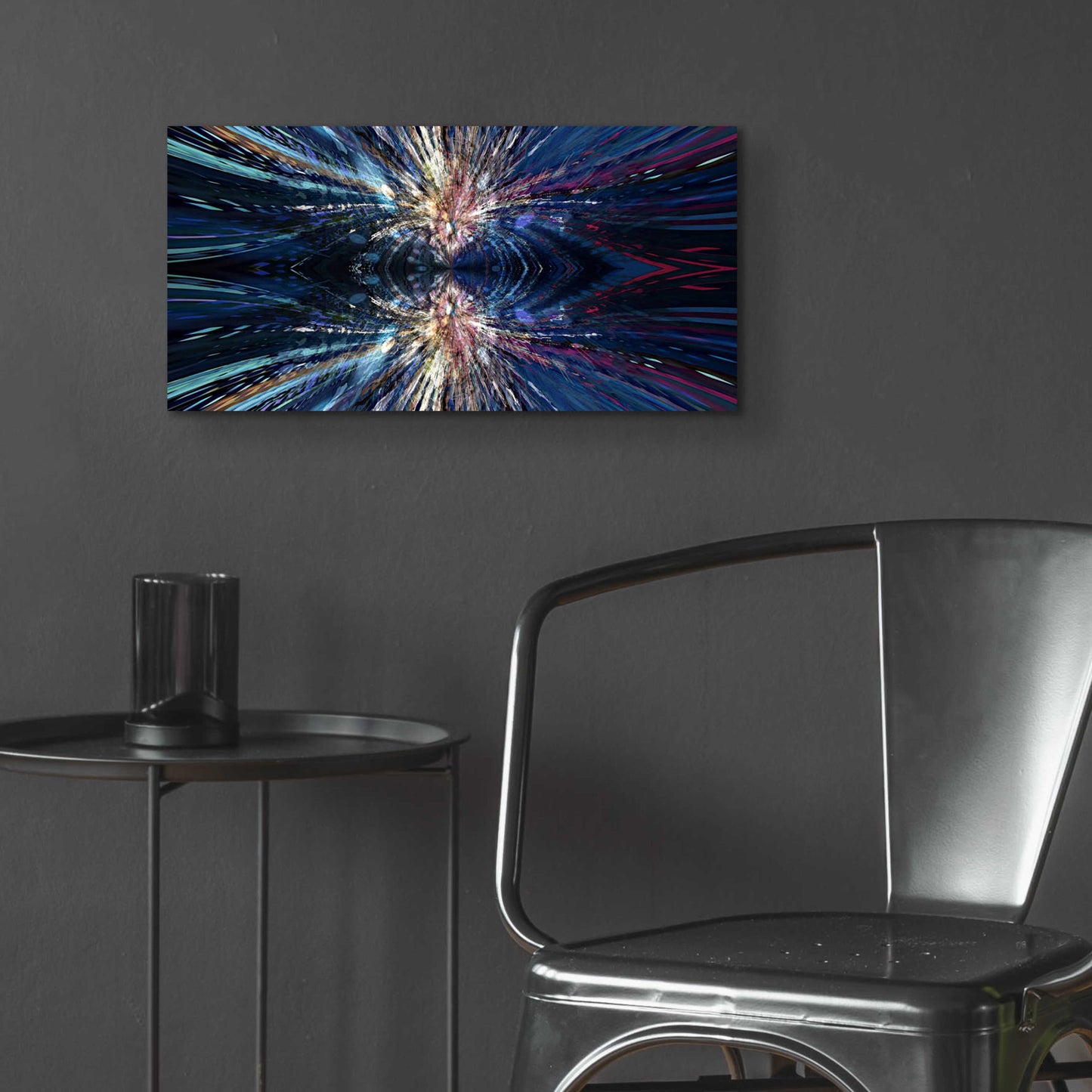 Epic Art 'A Space Odyssey' by David Manlove, Acrylic Glass Wall Art,24x12