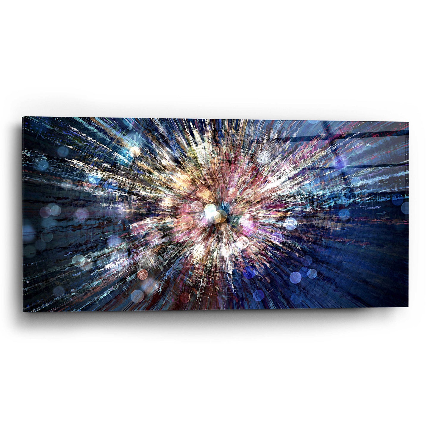 Epic Art 'The First Moment' by David Manlove, Acrylic Glass Wall Art,24x12