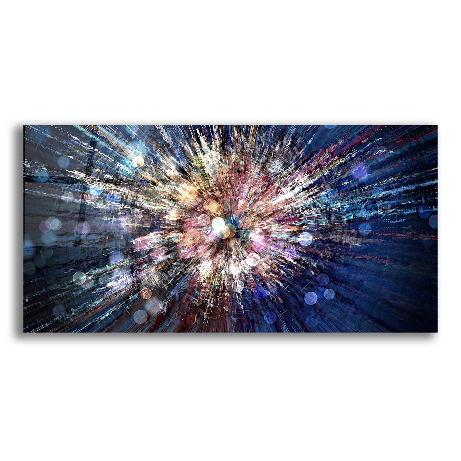 Epic Art 'The First Moment' by David Manlove, Acrylic Glass Wall Art,24x12