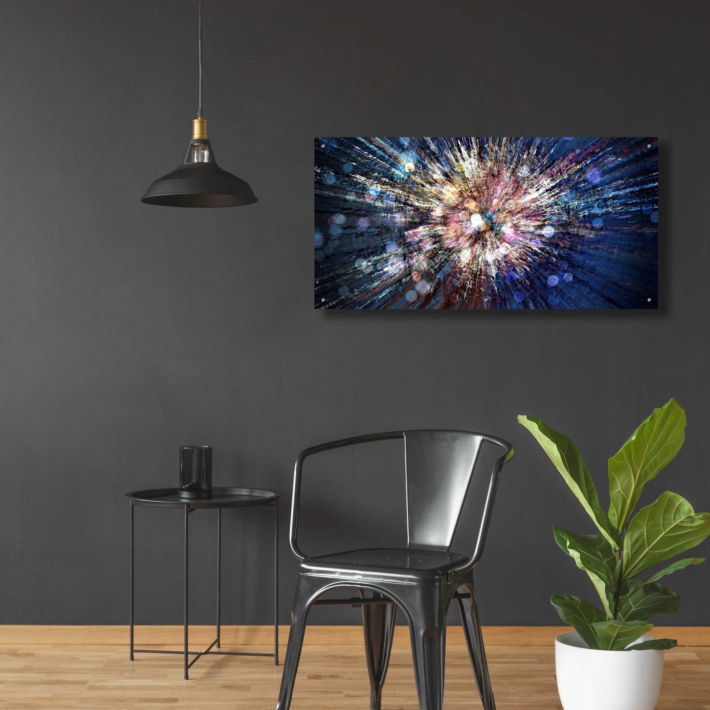 Epic Art 'The First Moment' by David Manlove, Acrylic Glass Wall Art,48x24