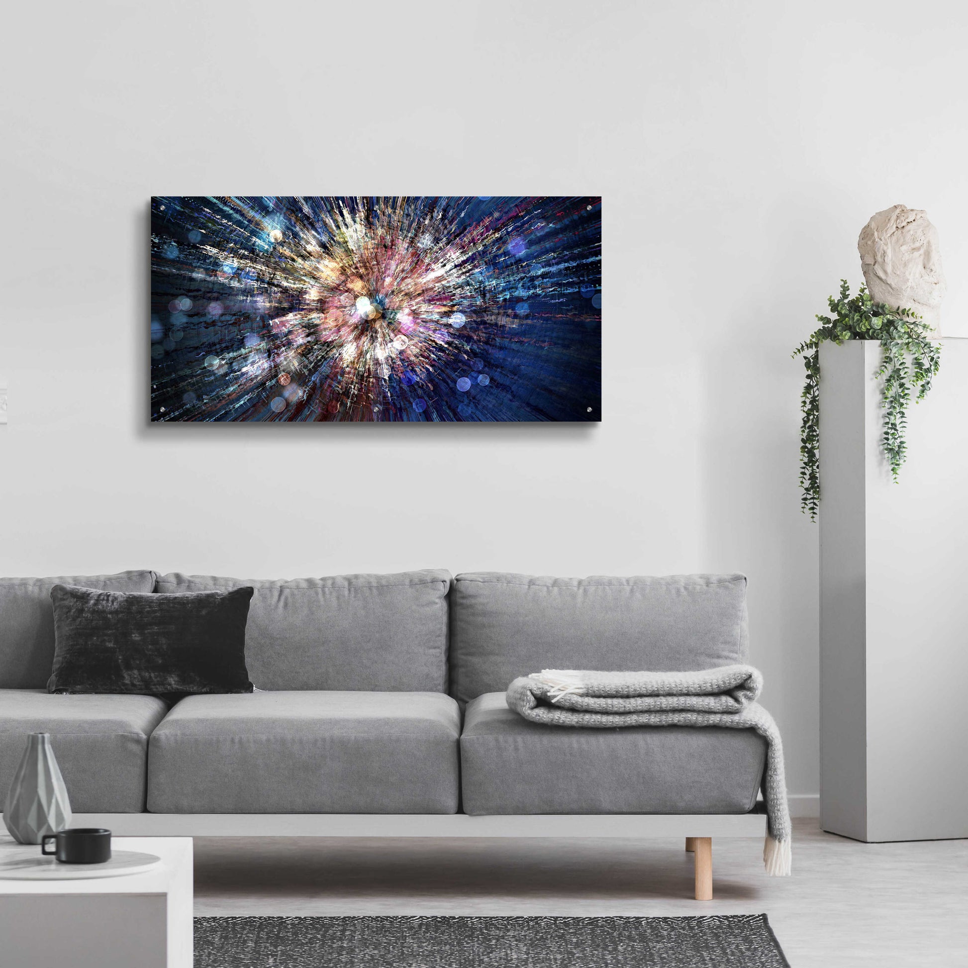 Epic Art 'The First Moment' by David Manlove, Acrylic Glass Wall Art,48x24