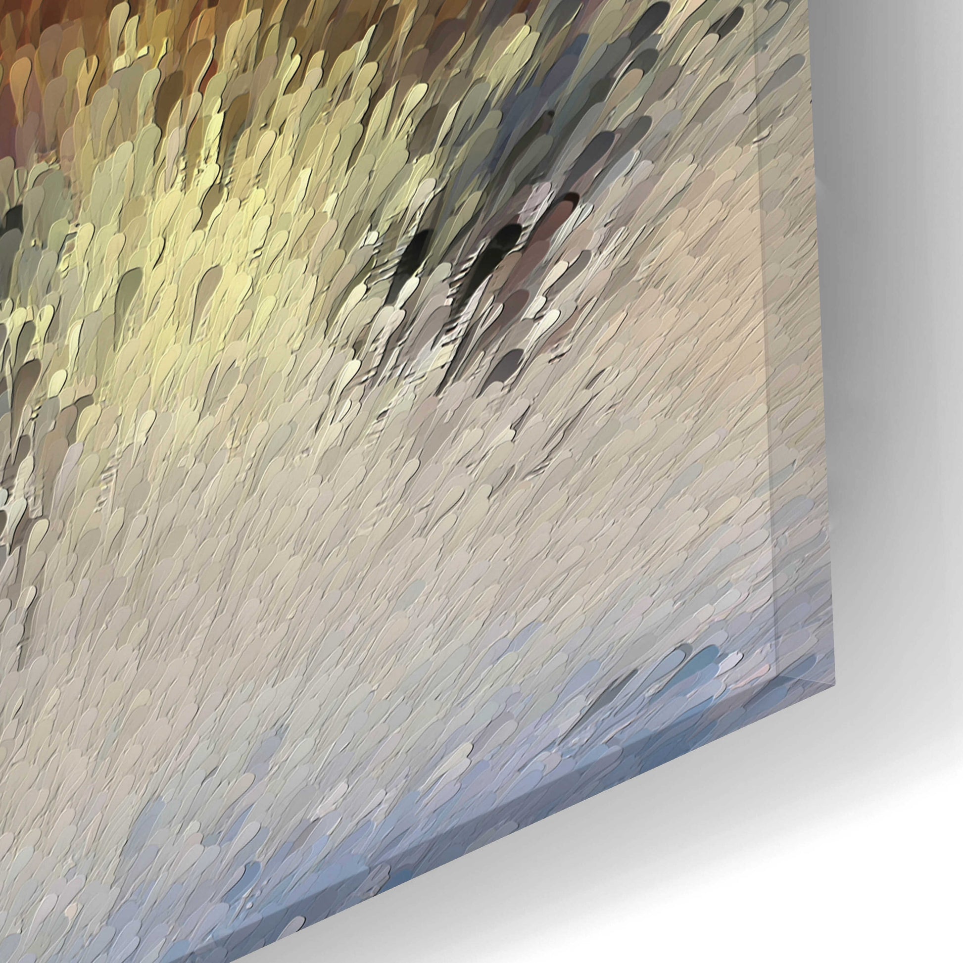 Epic Art 'Urban Lake Wind' by David Manlove, Acrylic Glass Wall Art,24x12