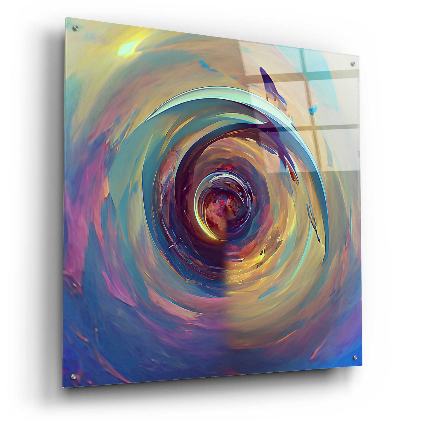 Epic Art 'Tanhauser Gate' by David Manlove, Acrylic Glass Wall Art,36x36