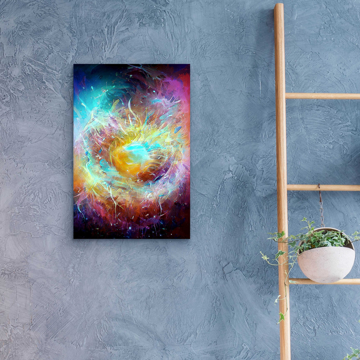 Epic Art 'Ai Astronomy 1' by David Manlove, Acrylic Glass Wall Art,16x24