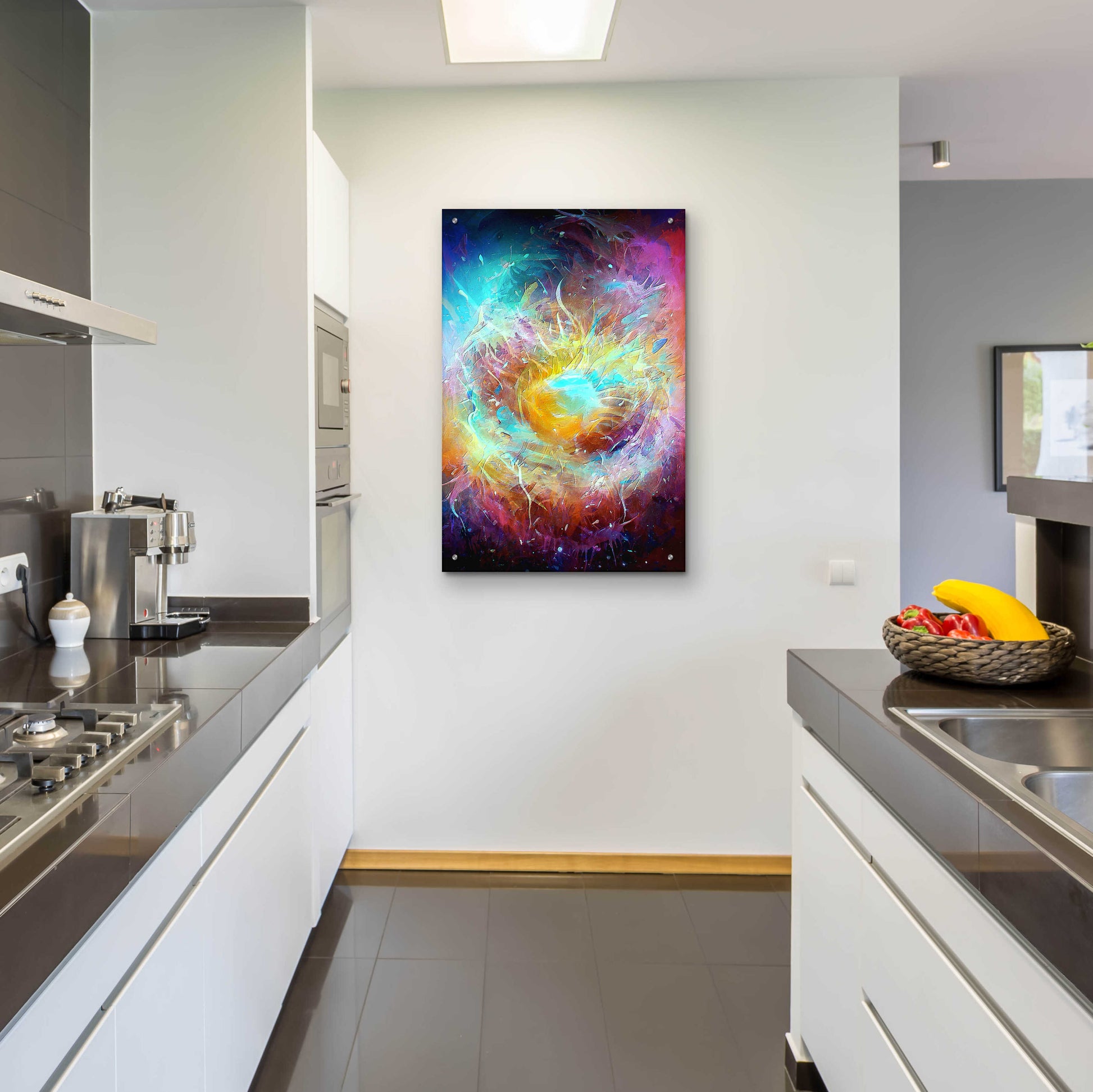 Epic Art 'Ai Astronomy 1' by David Manlove, Acrylic Glass Wall Art,24x36