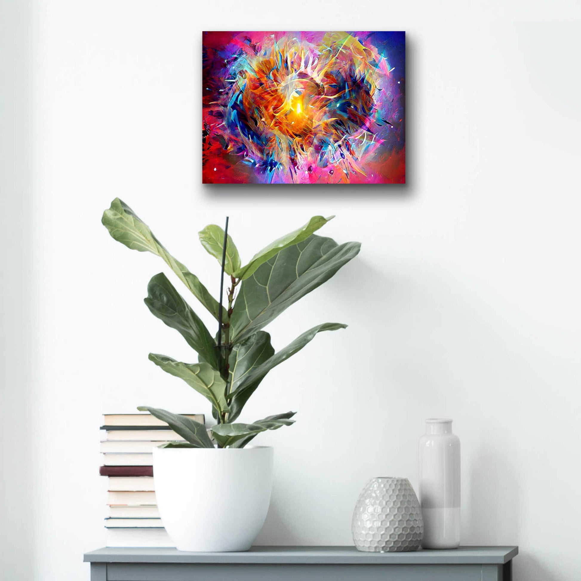 Epic Art 'Ai Astronomy 2' by David Manlove, Acrylic Glass Wall Art,16x12