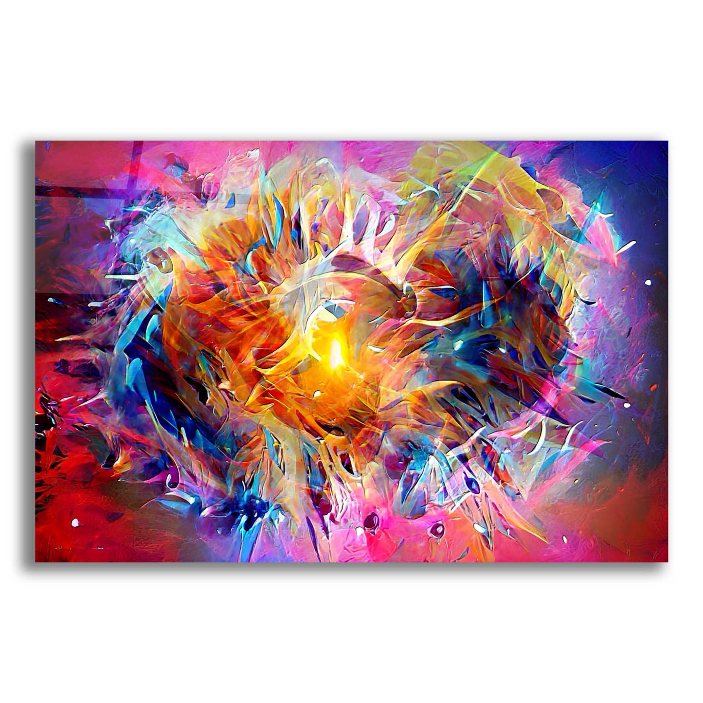 Epic Art 'Ai Astronomy 2' by David Manlove, Acrylic Glass Wall Art,16x12