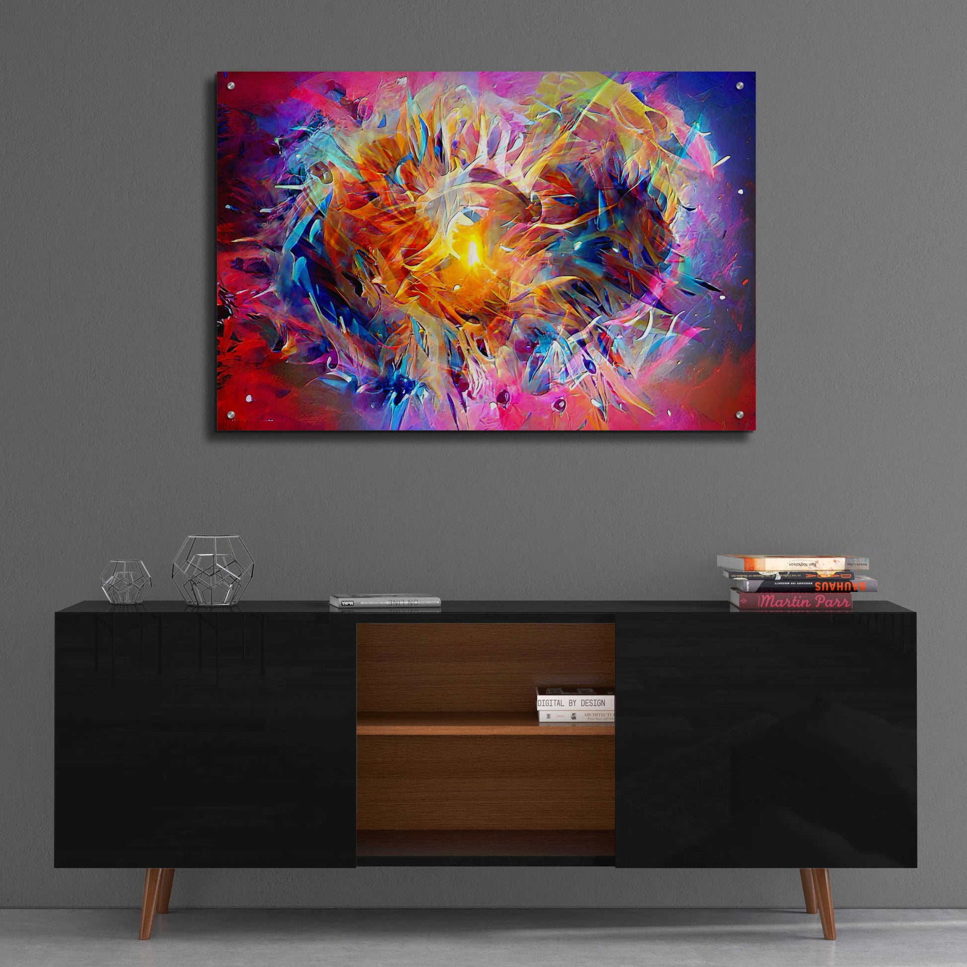 Epic Art 'Ai Astronomy 2' by David Manlove, Acrylic Glass Wall Art,36x24