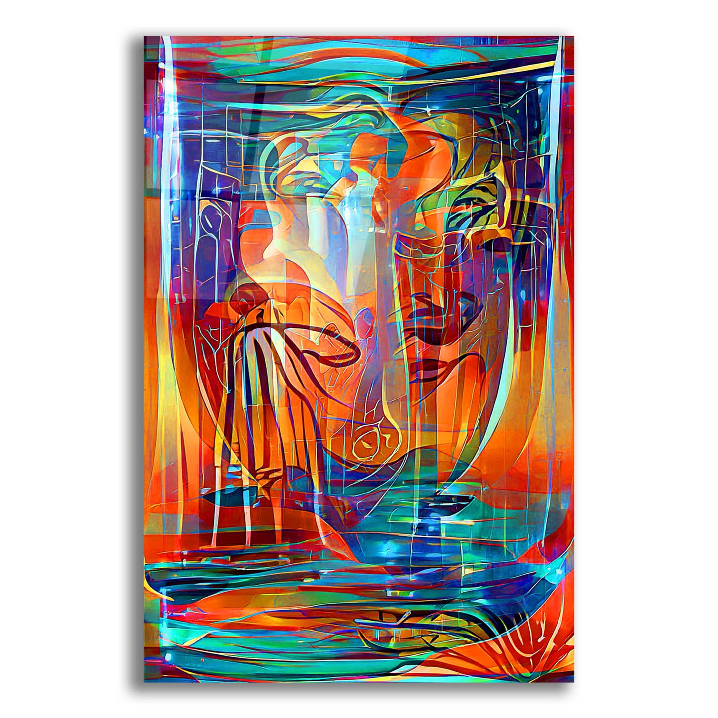 Epic Art 'Holy Grail 3' by David Manlove, Acrylic Glass Wall Art,12x16