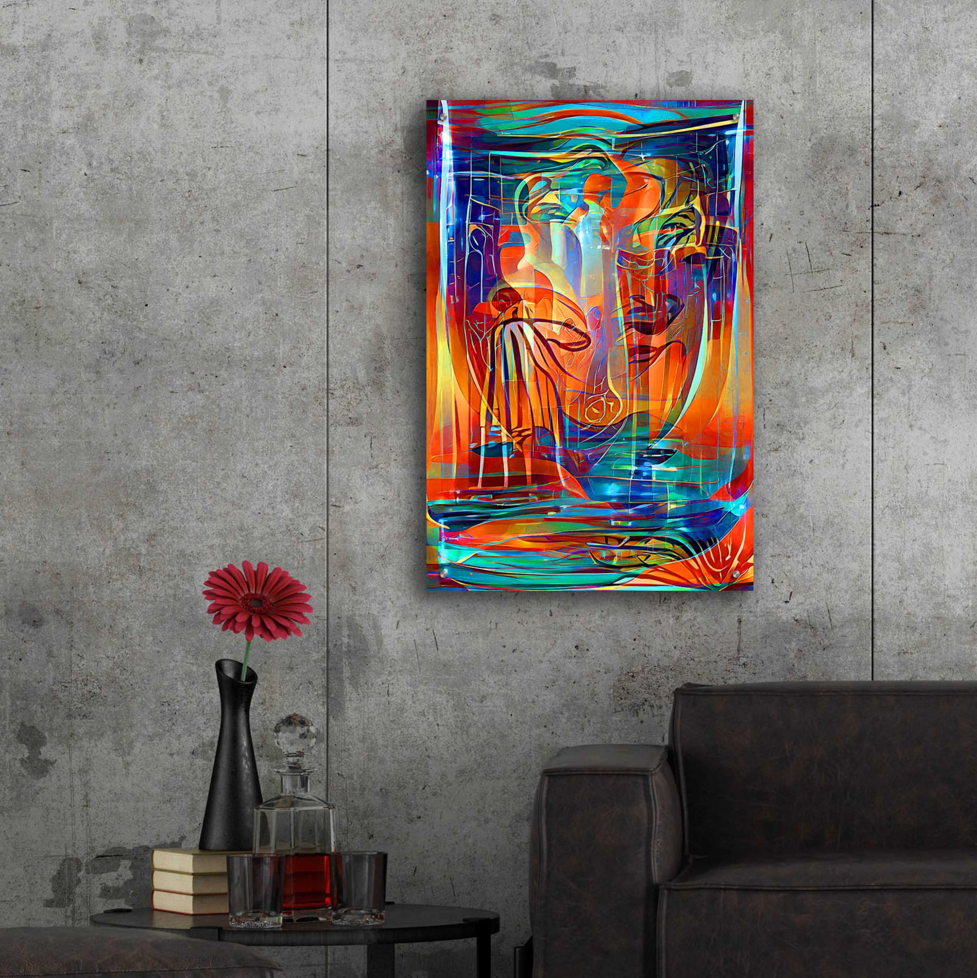 Epic Art 'Holy Grail 3' by David Manlove, Acrylic Glass Wall Art,24x36