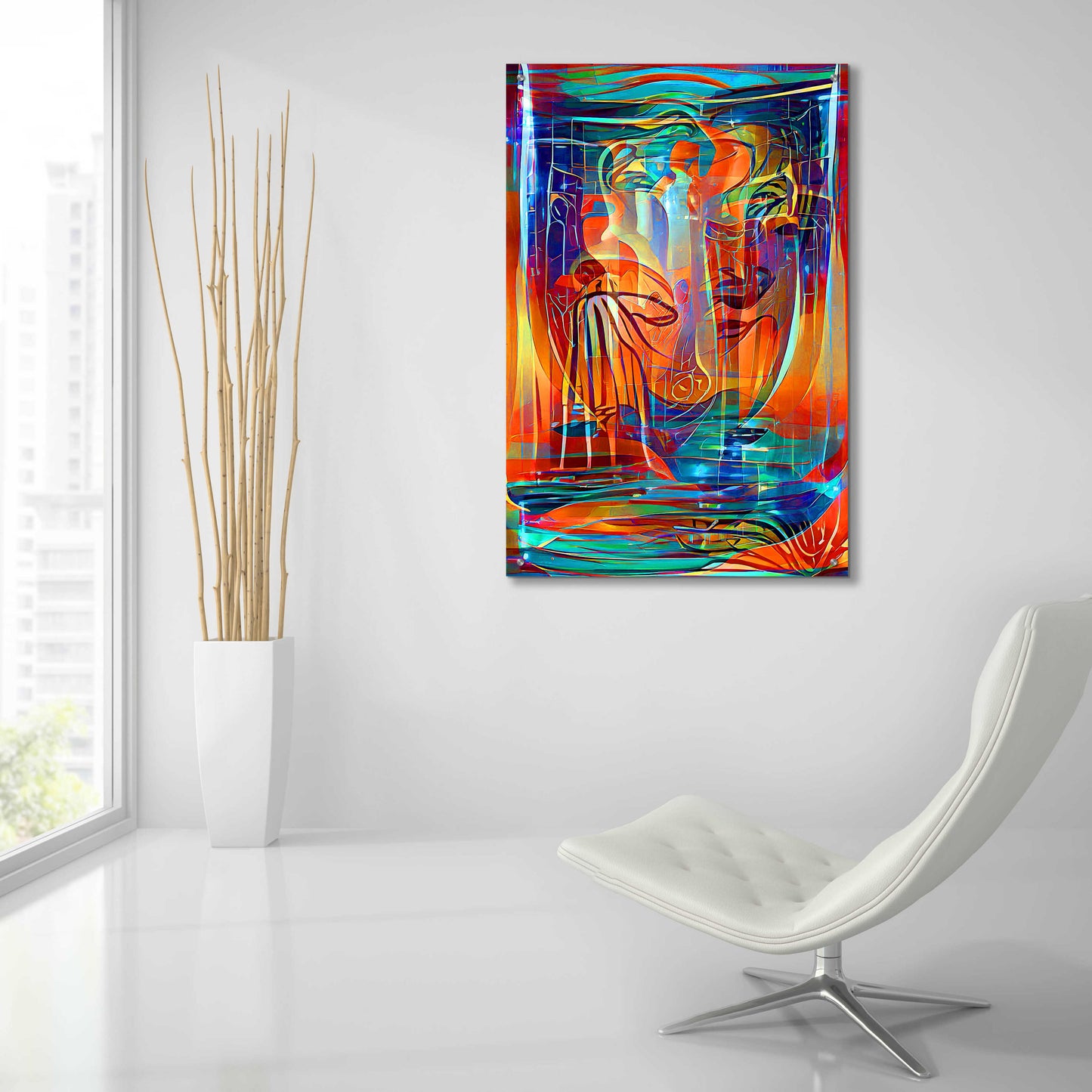 Epic Art 'Holy Grail 3' by David Manlove, Acrylic Glass Wall Art,24x36