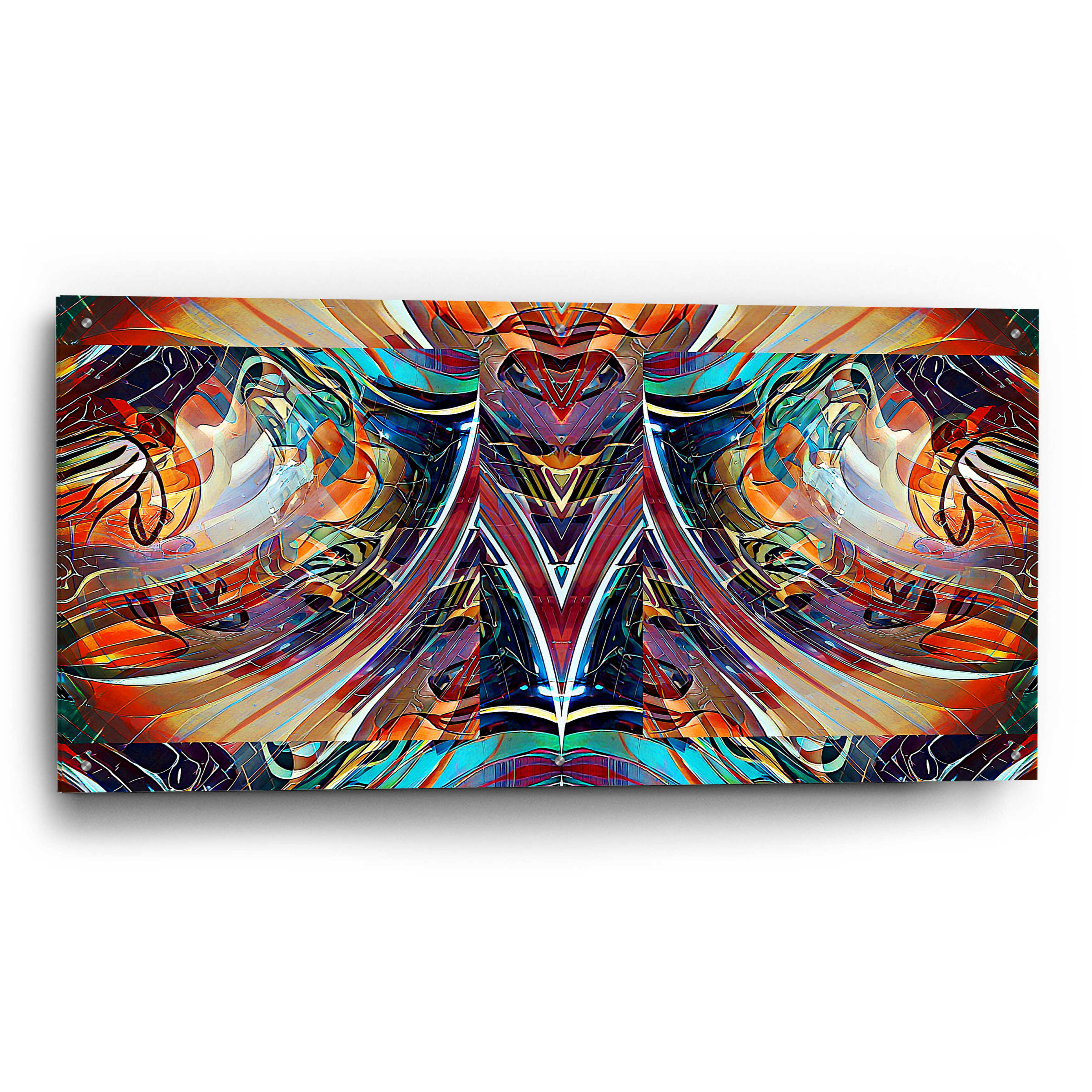 Epic Art 'Musical Glass II' by David Manlove, Acrylic Glass Wall