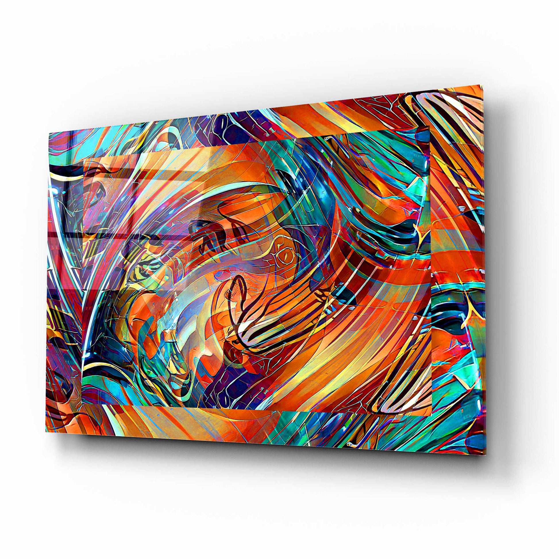 Epic Art 'Musical Glass and Musical Glass 3' by David Manlove, Acrylic Glass Wall Art,16x12